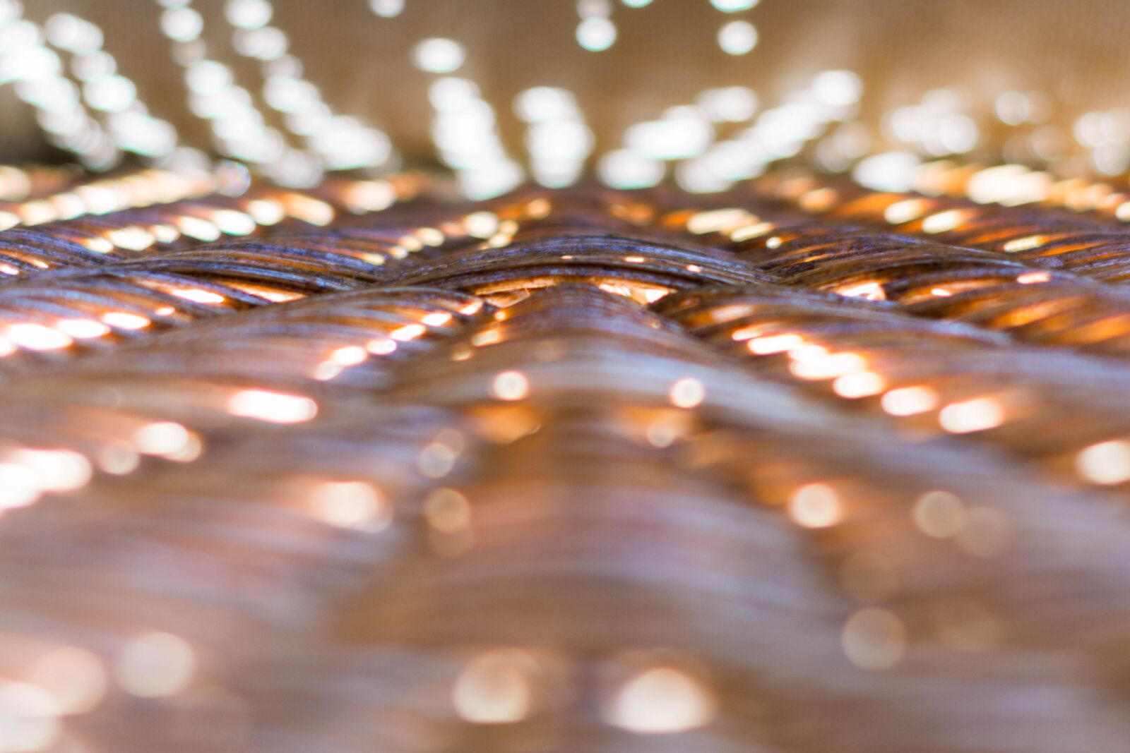 Nikon D7100 sample photo. Texture, perspective, rattan photography