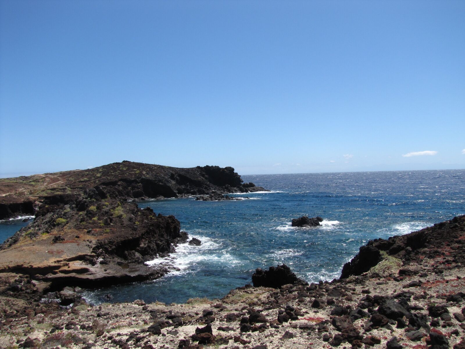 Canon PowerShot SX20 IS sample photo. Sea, water, cliff photography