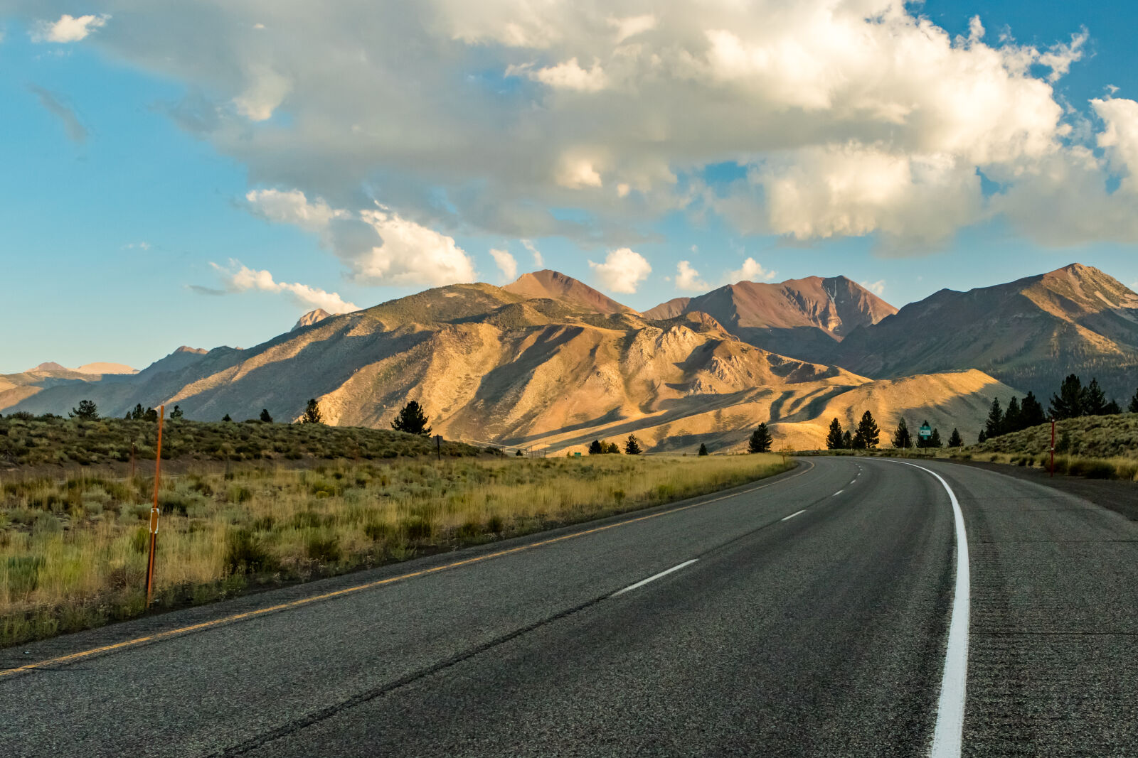 Canon EF 24-70mm F2.8L USM sample photo. Clouds, eastern, sierras, highway photography