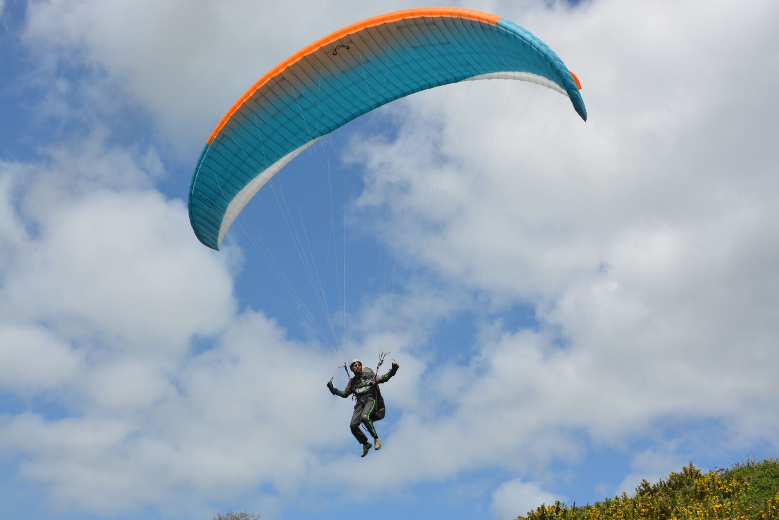 Nikon D5200 sample photo. Paragliding, wing paragliding, leisure photography