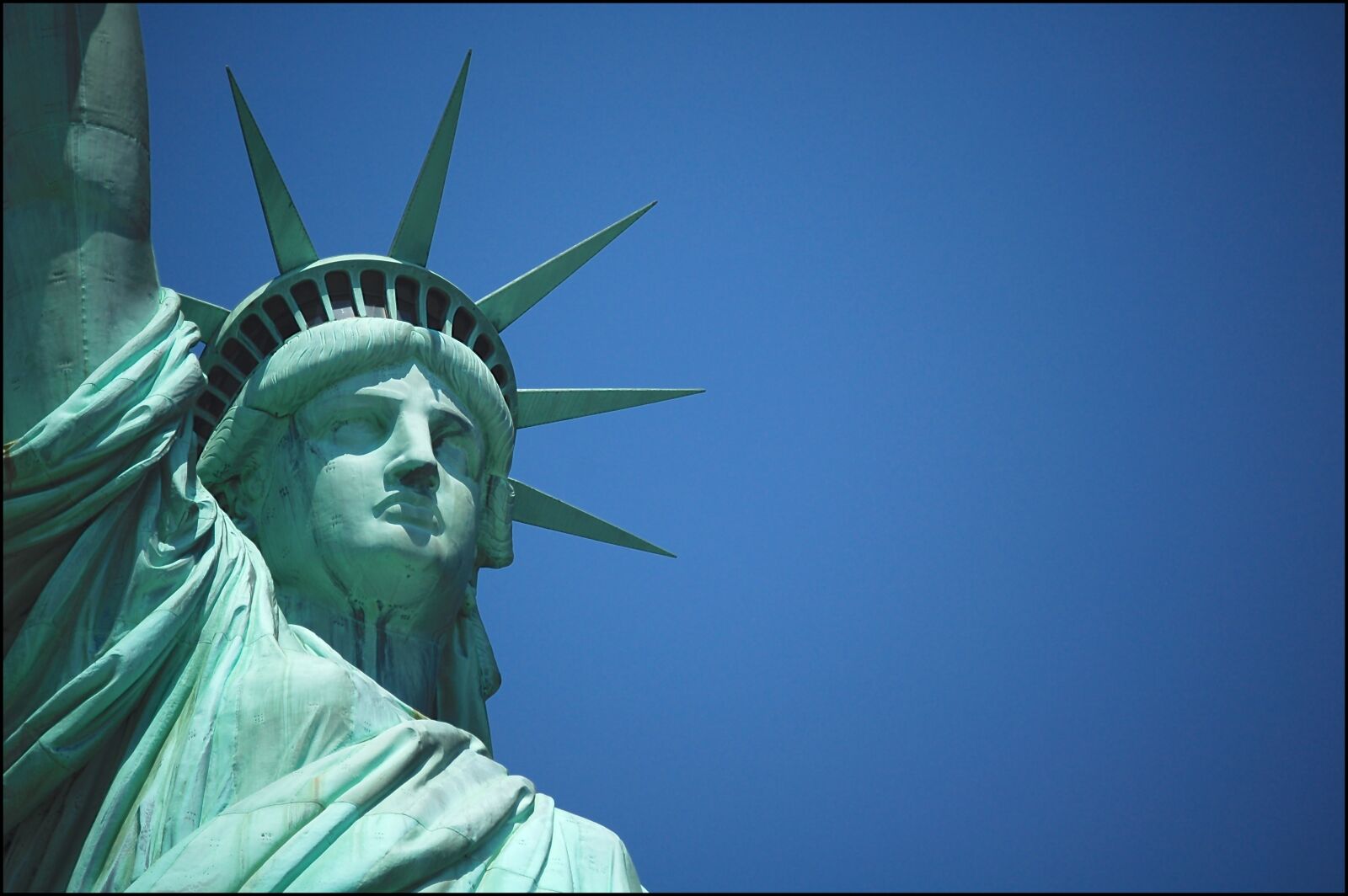 Nikon D50 sample photo. Statue of liberty, liberty photography