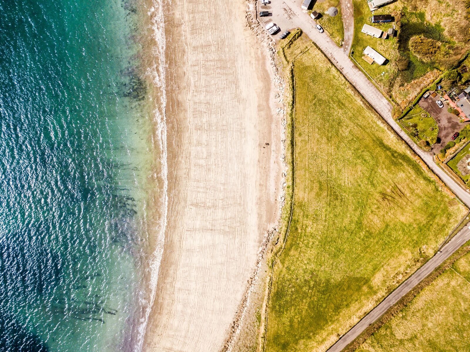DJI FC220 sample photo. Drone, water, land photography