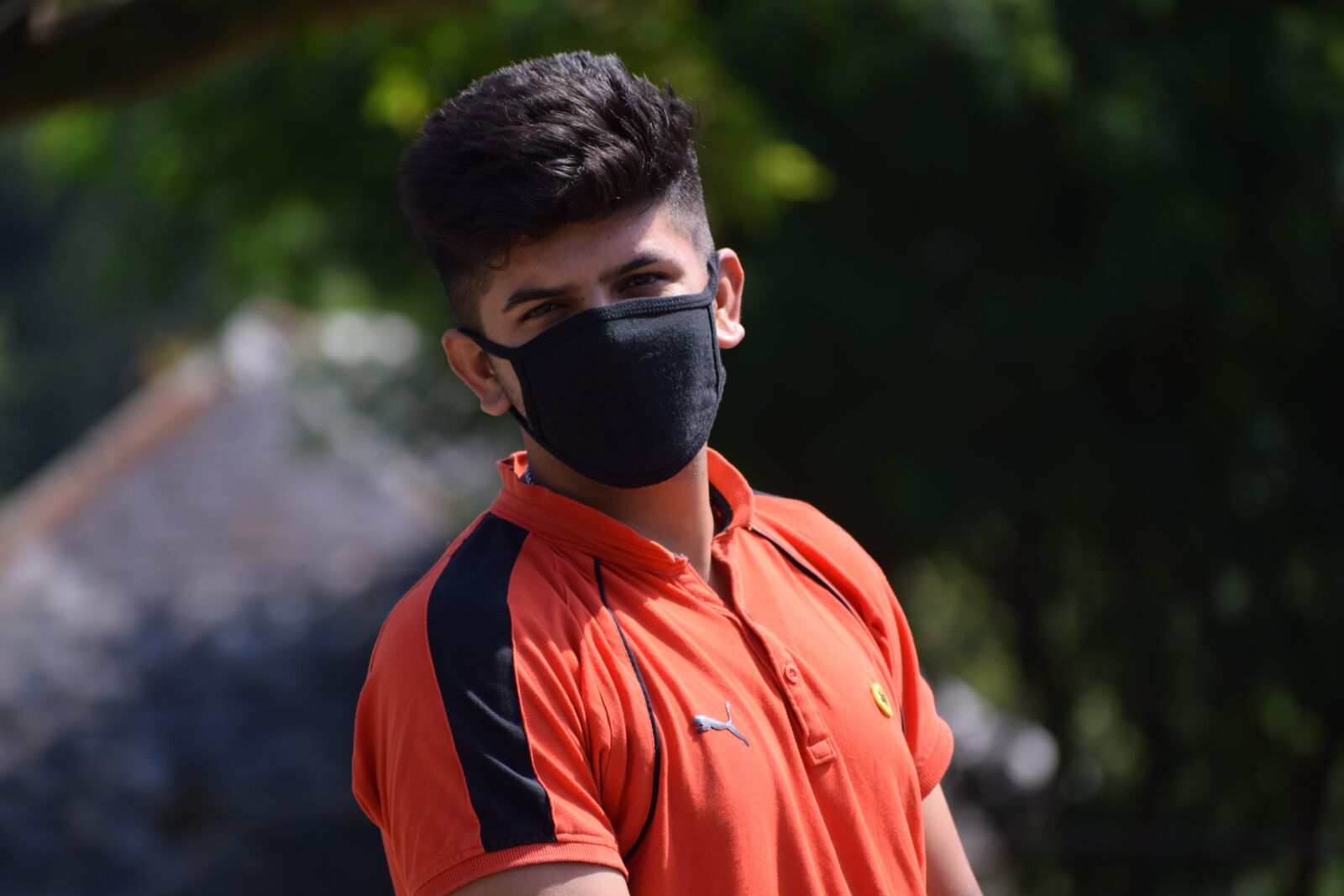 Nikon D3300 sample photo. Mask, pollution, environment photography