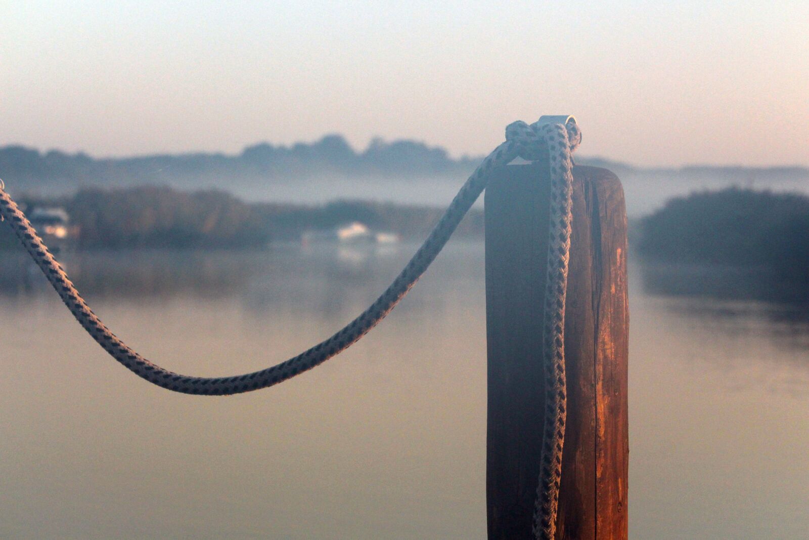 Canon EF-S 55-250mm F4-5.6 IS STM sample photo. Fog, morning hour, sunrise photography