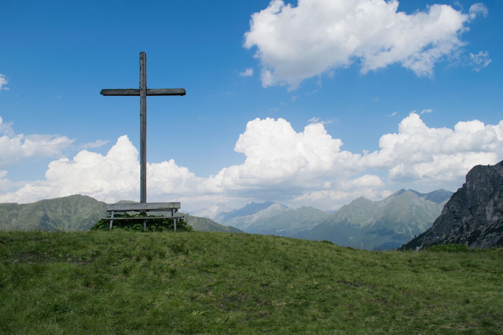 Nikon D5300 sample photo. Summit cross, mountains, summit photography