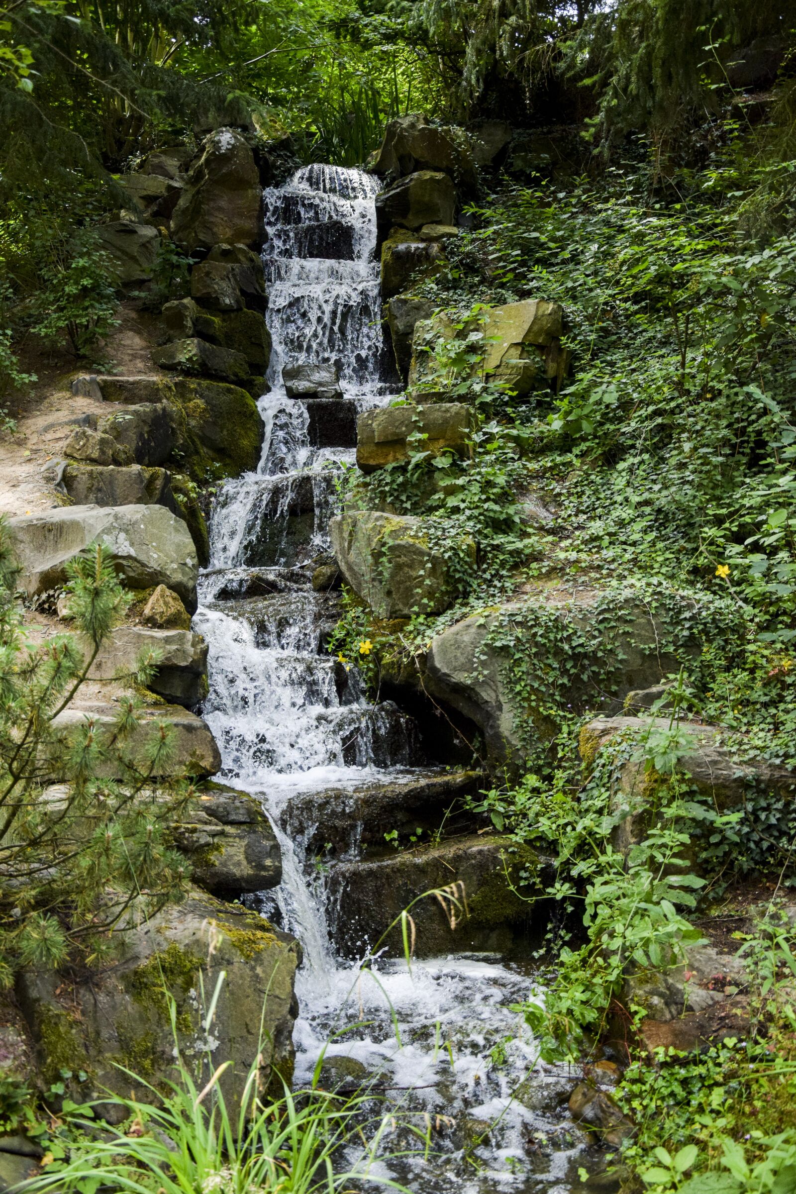 Nikon D5300 sample photo. Waterfall, water, cascade photography