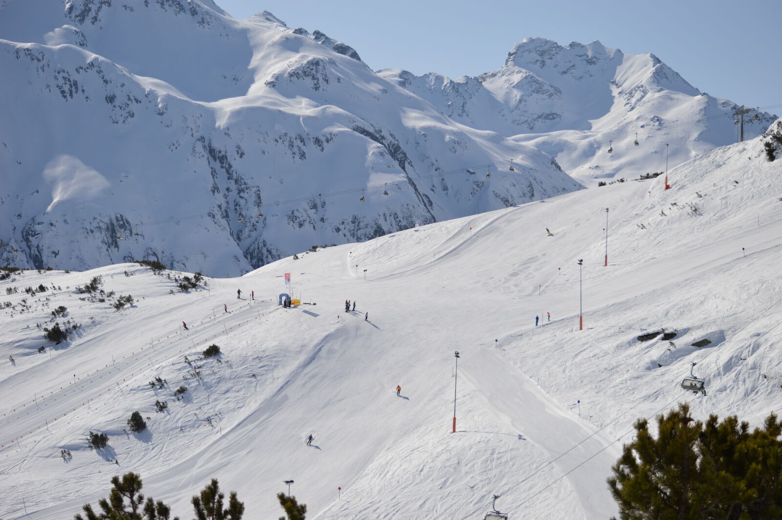 Nikon D3200 sample photo. Mountains, snow, alpine photography