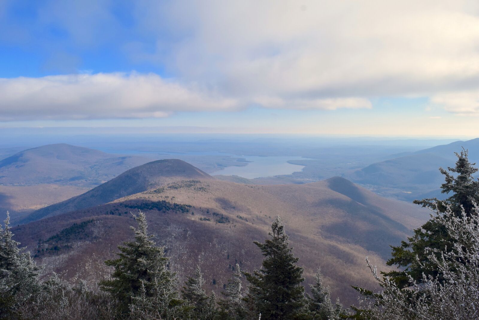 Nikon D3300 sample photo. Mountains, trees, snow photography