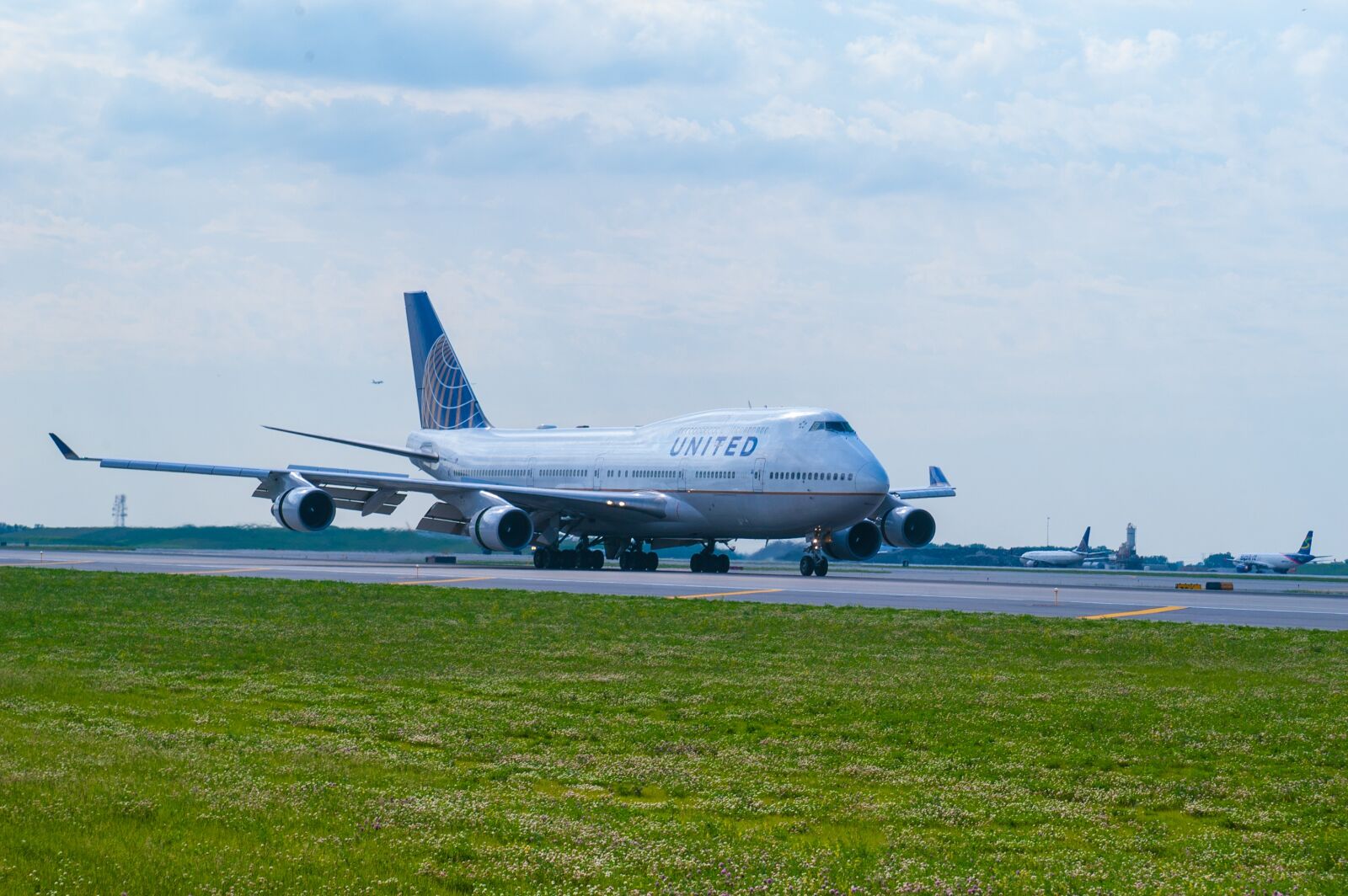 Nikon D100 sample photo. Engine, boeing, 747 photography