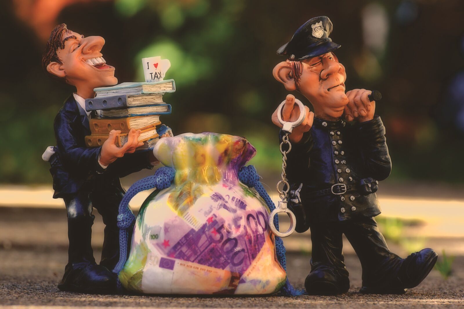 Nikon D3200 sample photo. Taxes, tax evasion, police photography