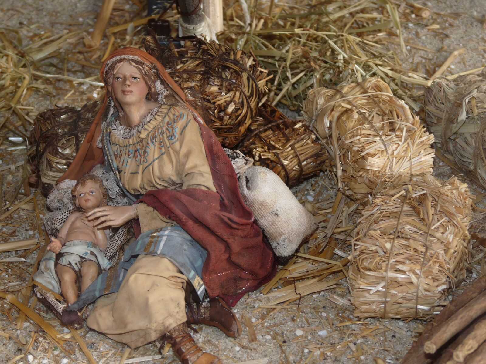 Panasonic Lumix DMC-FZ28 sample photo. Christmas, nativity scene, advent photography