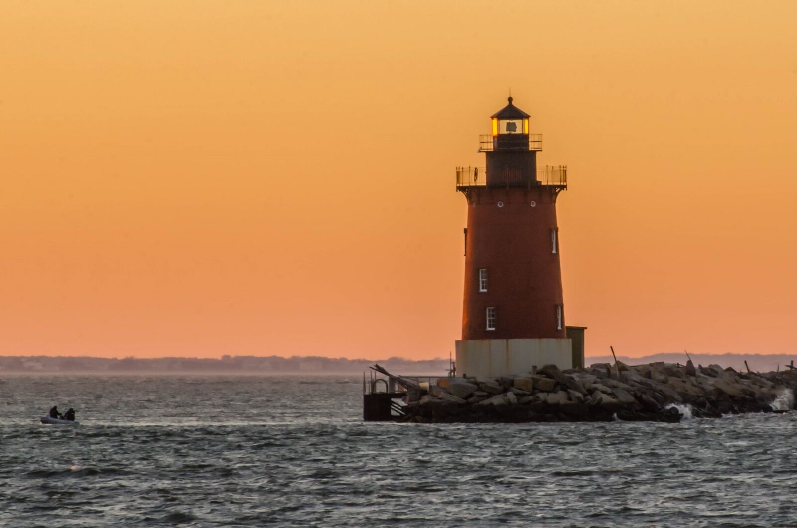 Nikon D7000 sample photo. Lighthouse, delaware, breakwater east photography