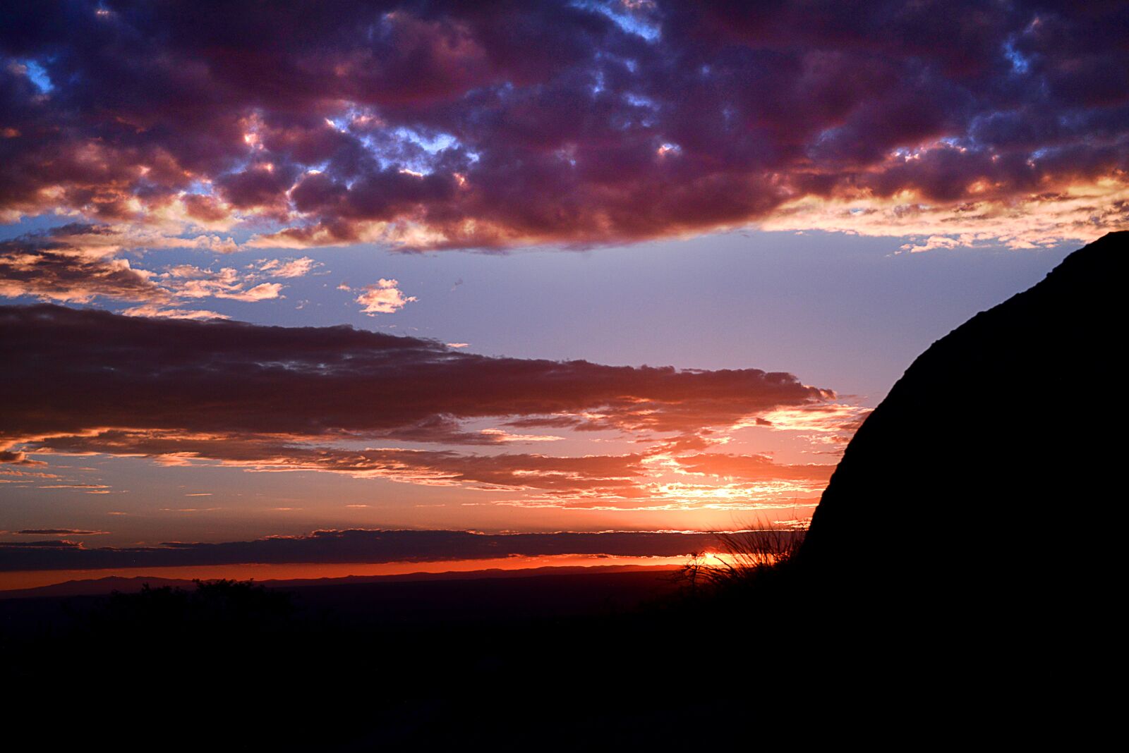 Nikon D610 sample photo. Sunset, mountain, cotton candy photography