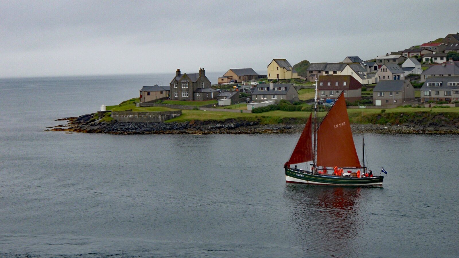 Olympus u790SW,S790SW sample photo. Lerwick, shetland, scotland photography