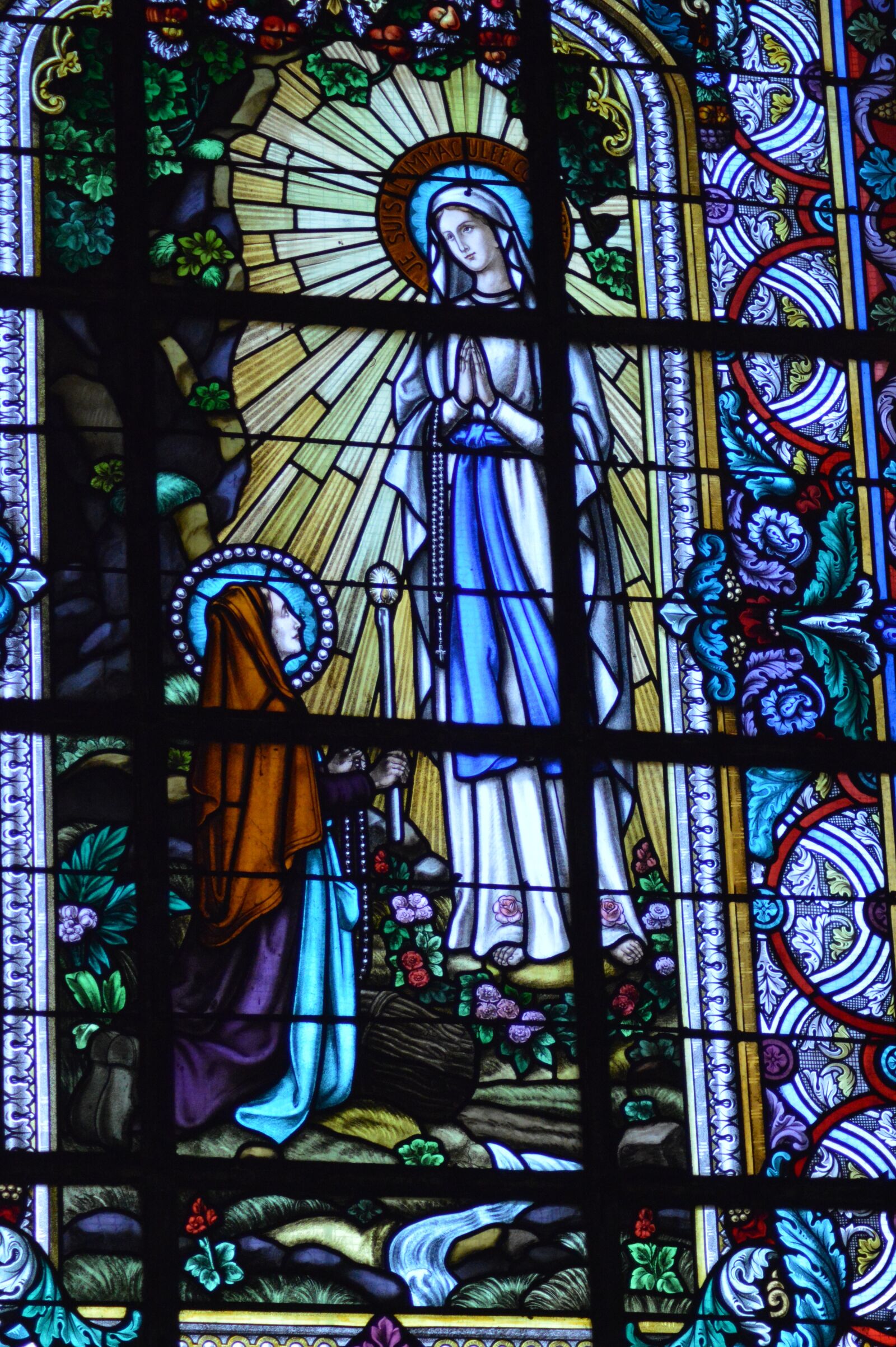 Nikon D3200 sample photo. Stained glass, window, church photography