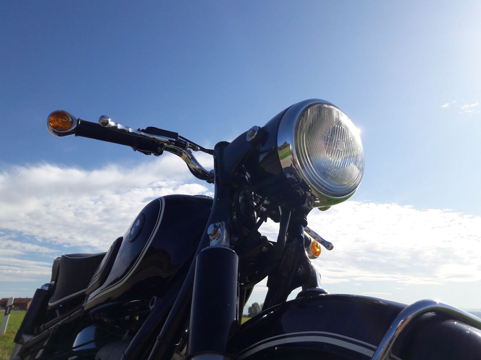 Samsung Galaxy A30 sample photo. Bmw, motorcycle, oldtimer photography