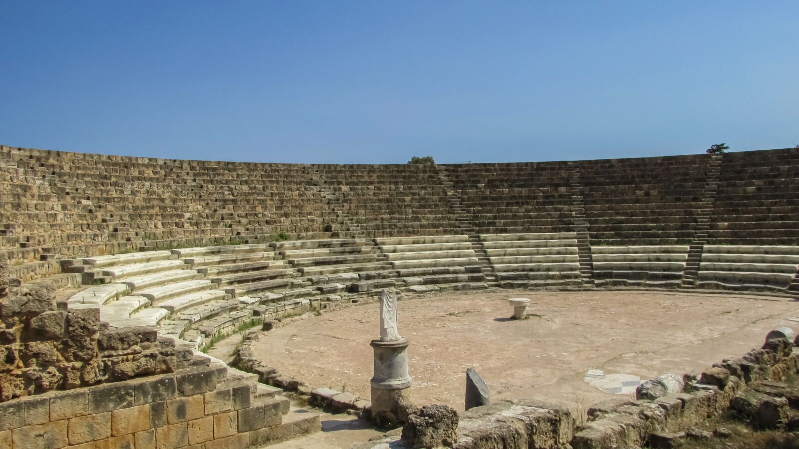 Canon PowerShot SX400 IS sample photo. Cyprus, salamis, theatre photography