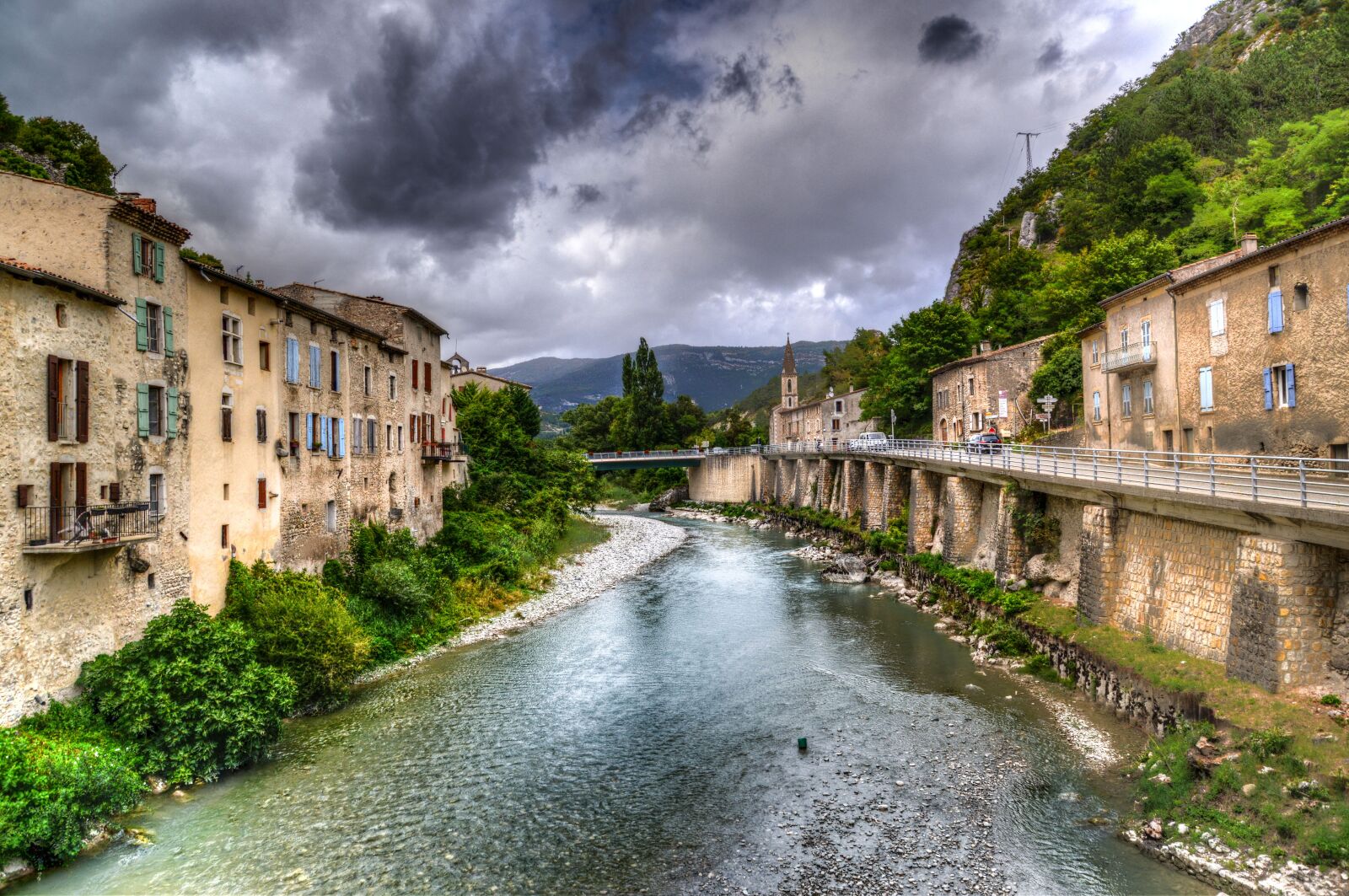 Nikon D610 sample photo. French, town, hdr photography