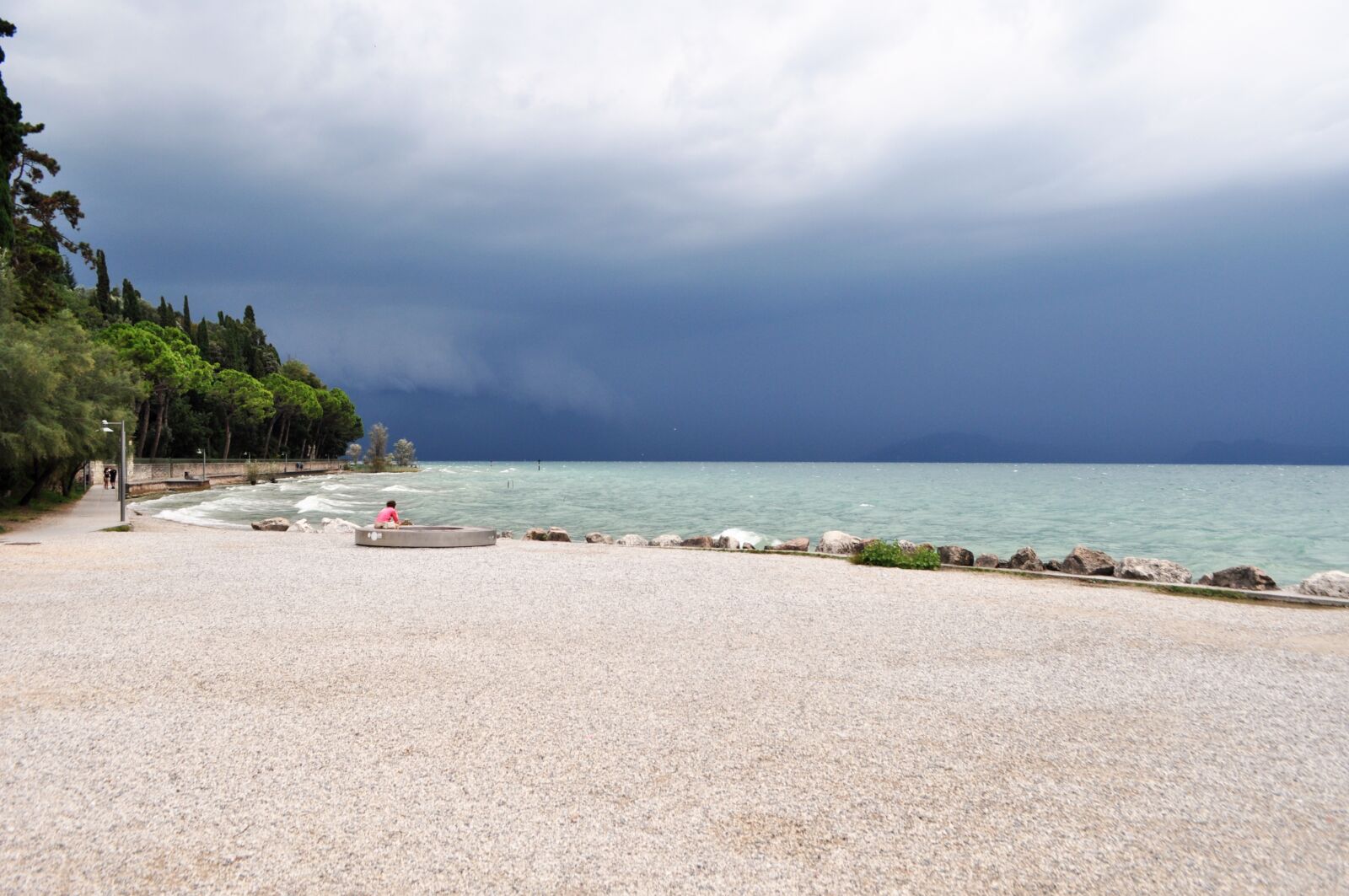 Nikon D5000 sample photo. Lake, coast, sky photography