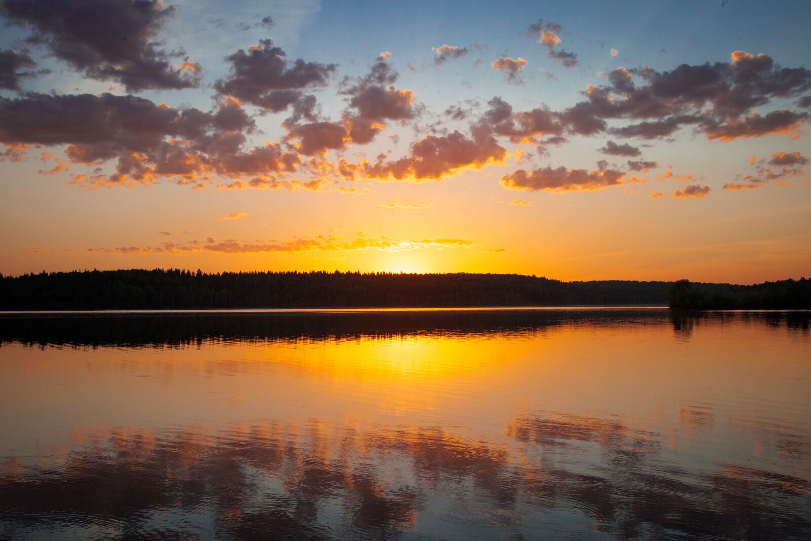Canon EOS 5D Mark II sample photo. Nature, sunset, water photography