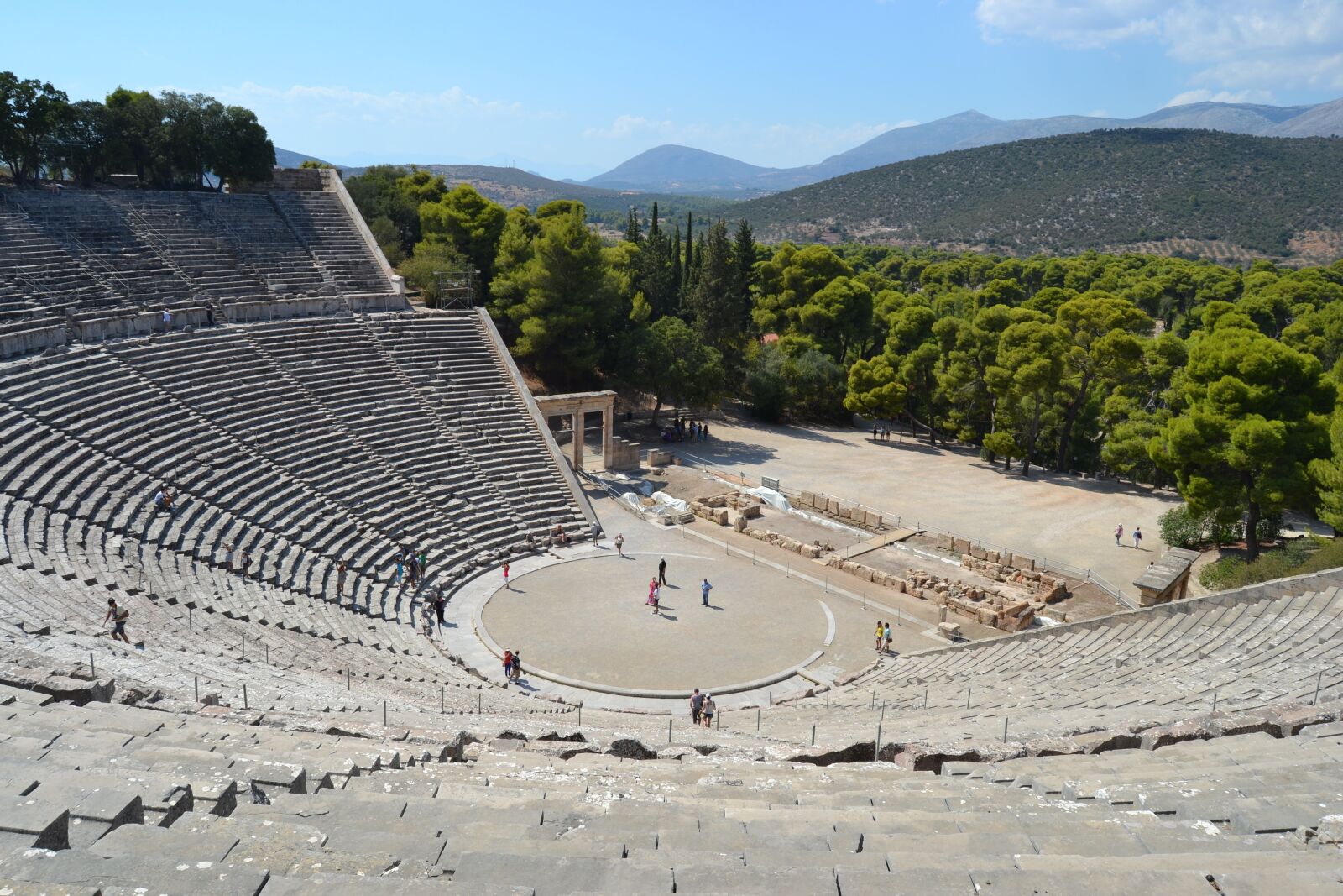 Nikon D3100 sample photo. Epidaurus, greece, theatre photography