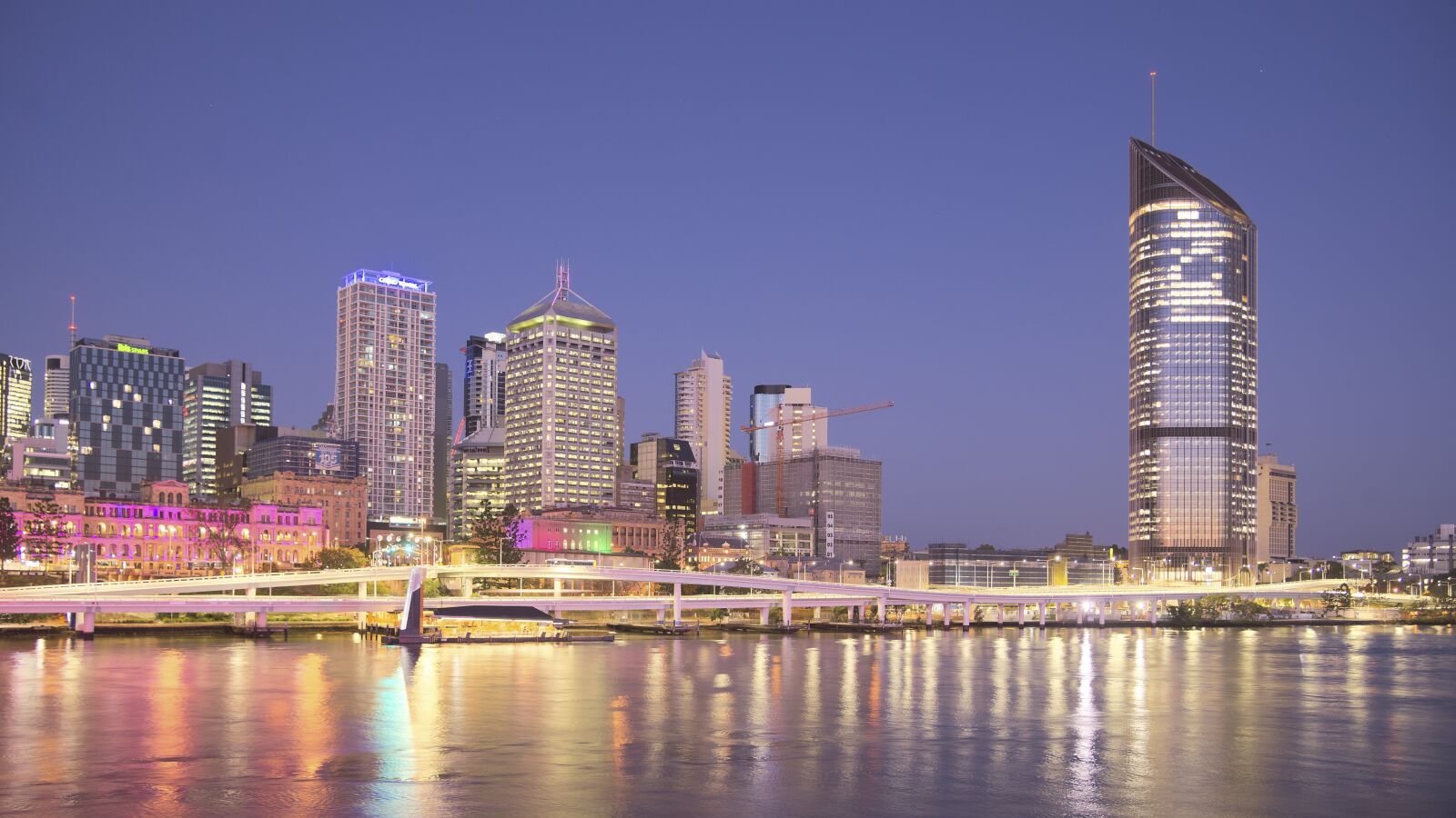 Nikon D610 sample photo. Light, brisbane, tall buildings photography