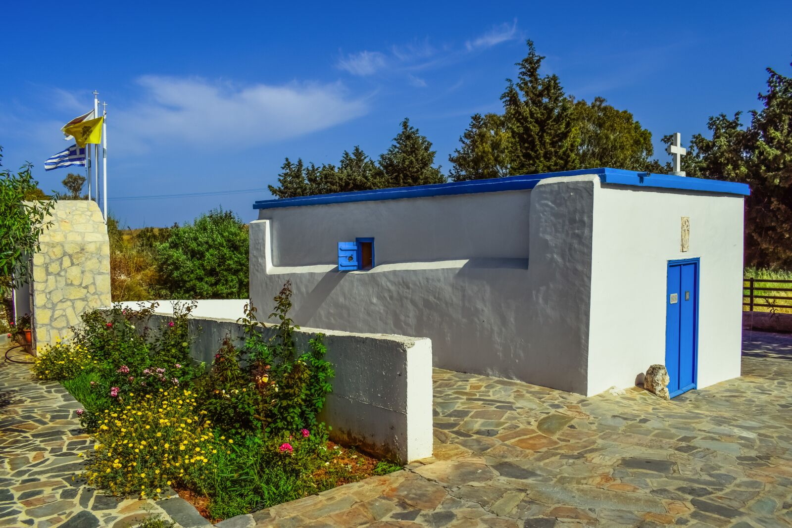 Nikon D3300 sample photo. Cyprus, paralimni, chapel photography