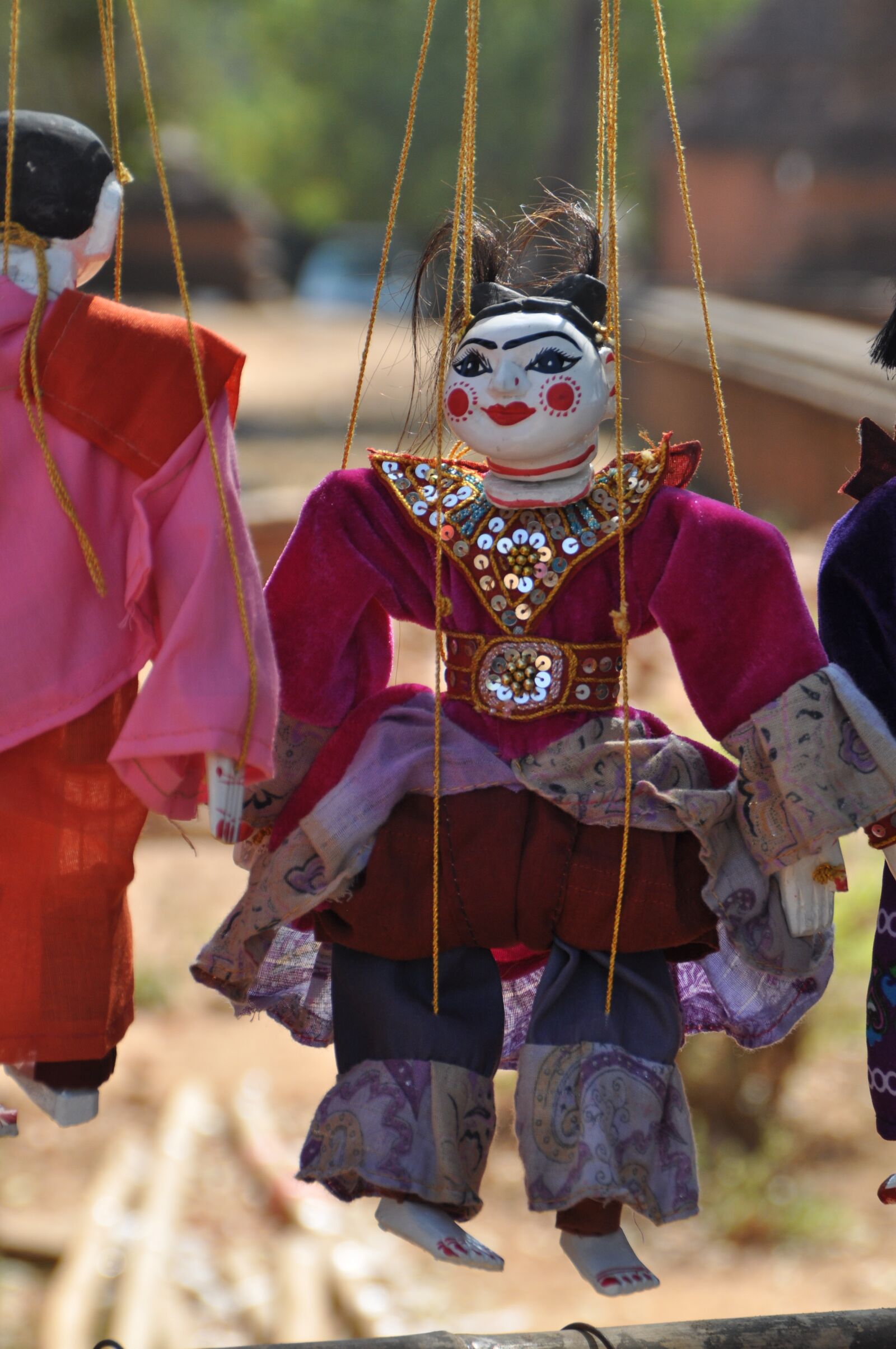 Nikon D5000 sample photo. Puppet, myanmar, doll photography