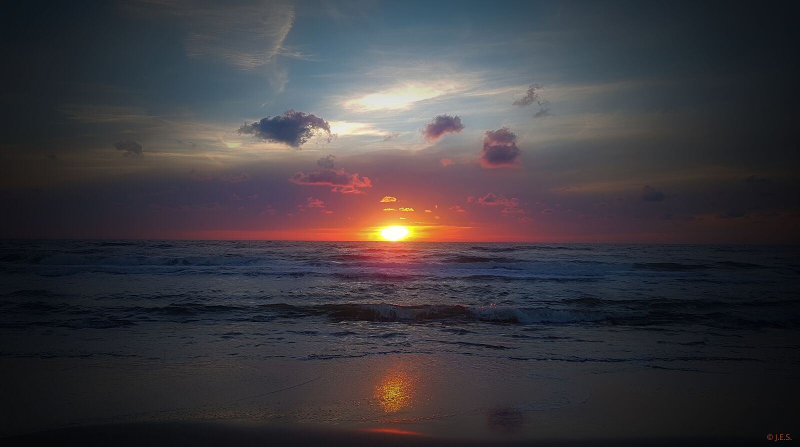 Samsung Galaxy S7 sample photo. Sunset, beach, texel photography