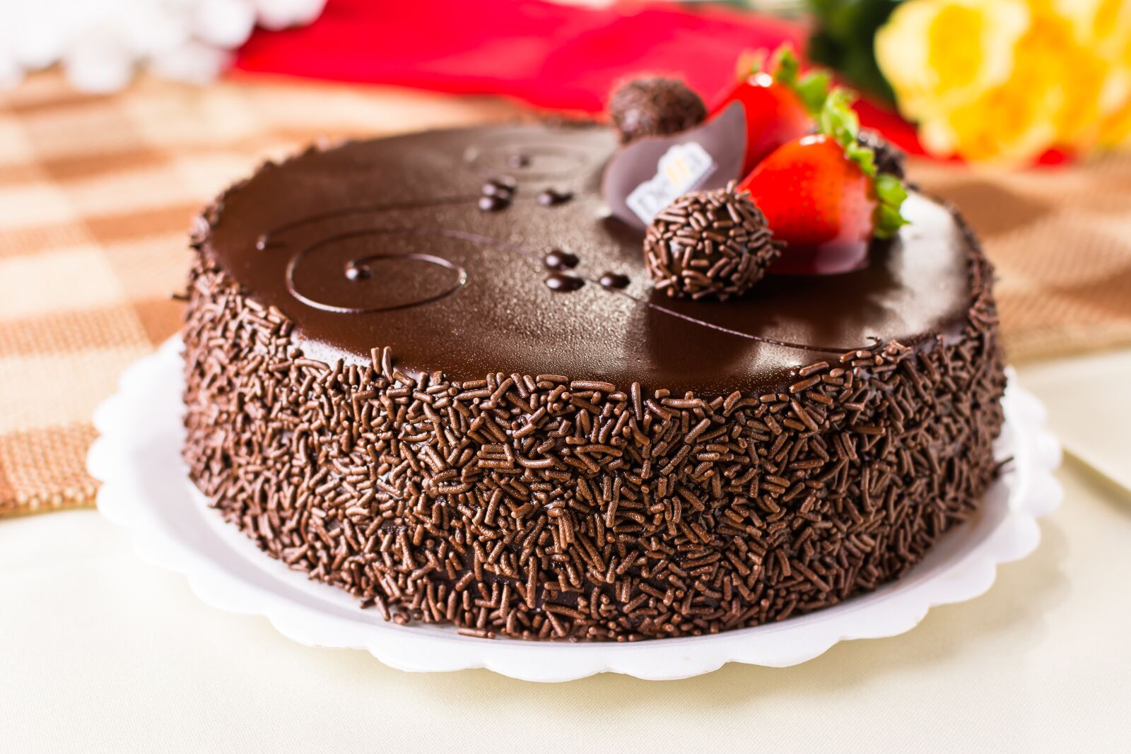 Nikon D7100 sample photo. Pie, brigadier, strawberry photography