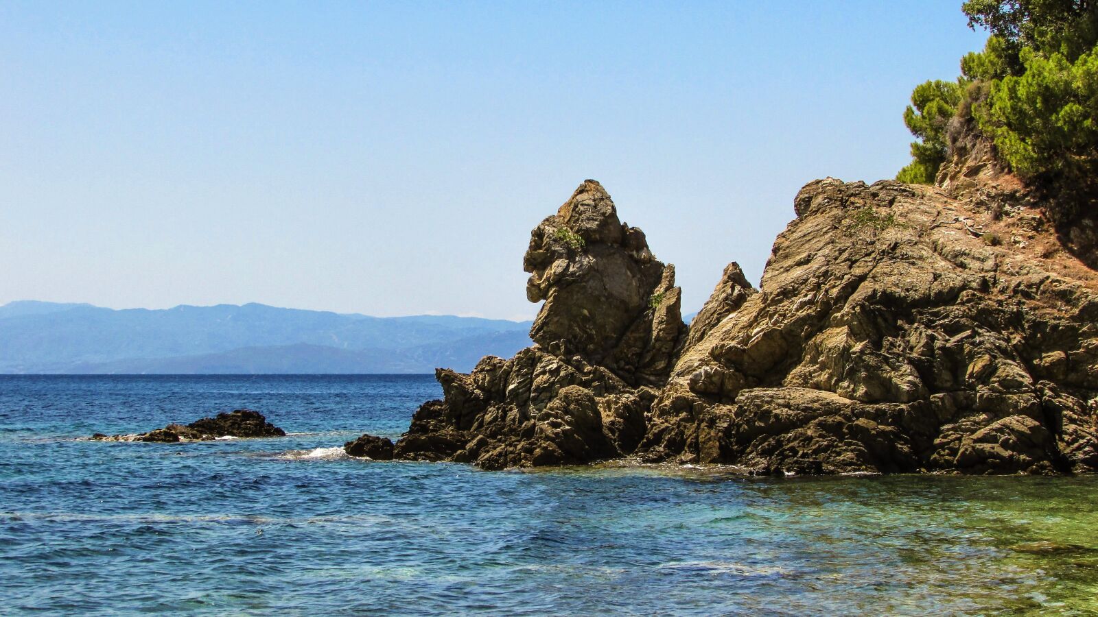 Canon PowerShot SX400 IS sample photo. Greece, skiathos, diamanti beach photography