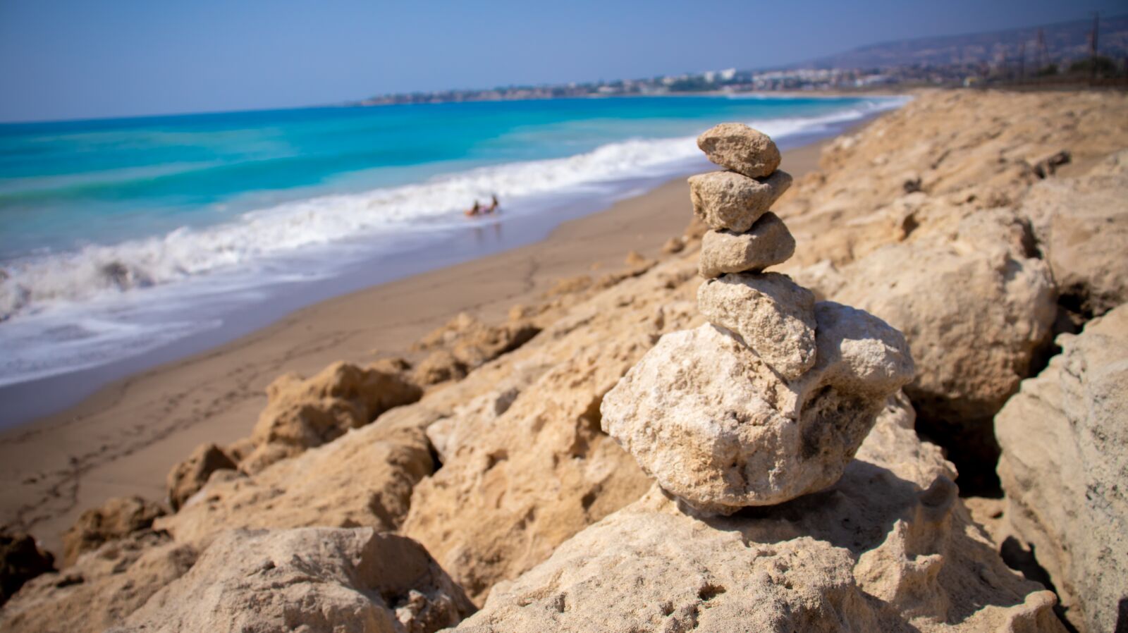 Canon EOS 200D (EOS Rebel SL2 / EOS Kiss X9) sample photo. Cyprus, paphos, beach photography