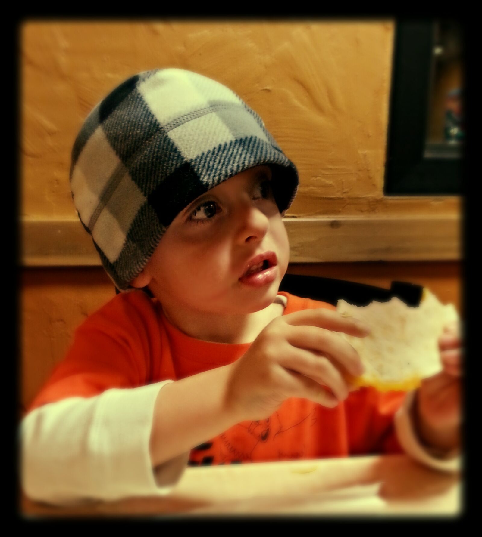 Samsung Galaxy S3 sample photo. Beanie, boy, hat, kid photography