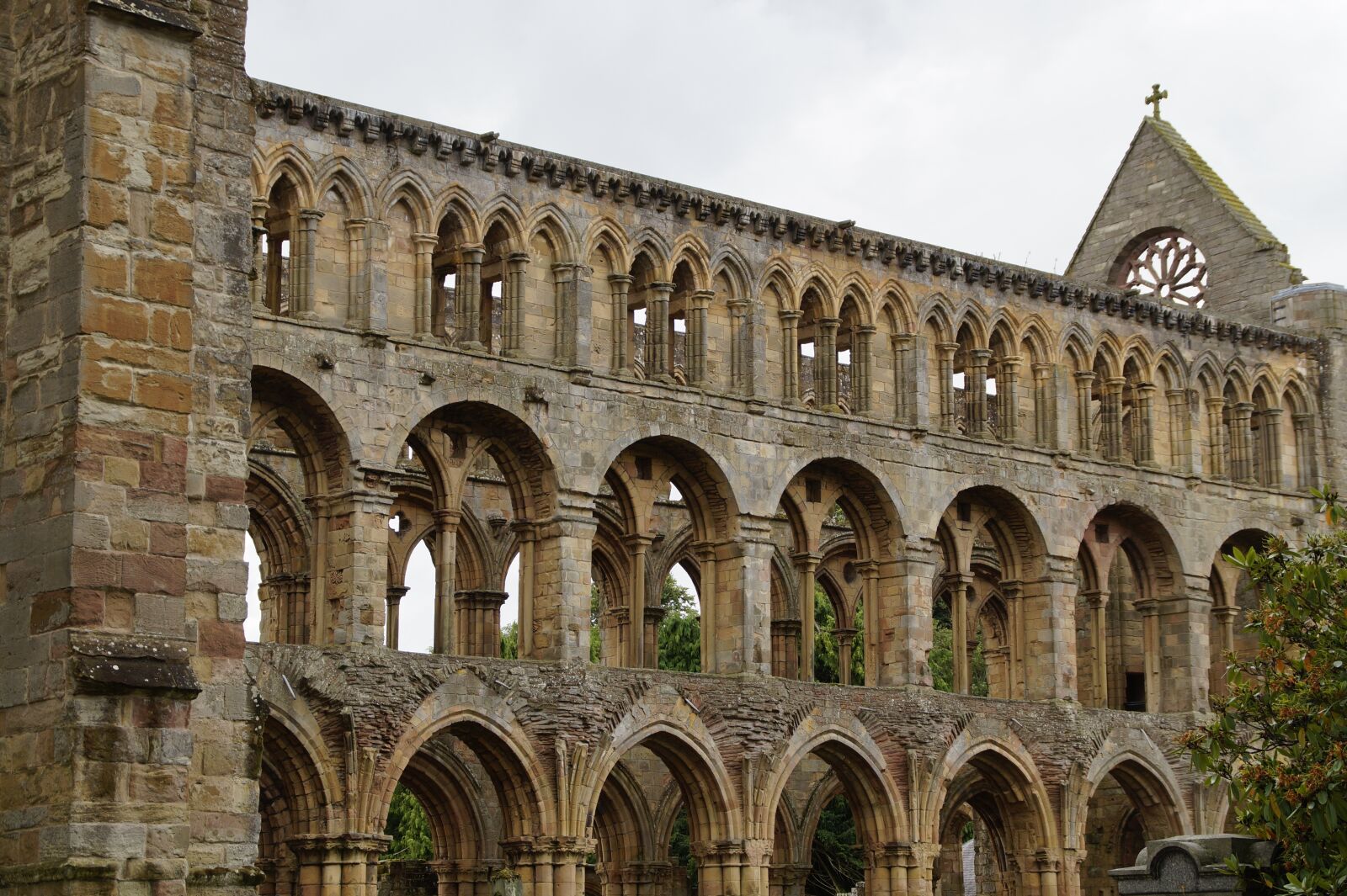 Sony SLT-A58 sample photo. Jedburgh, scotland, abbey photography