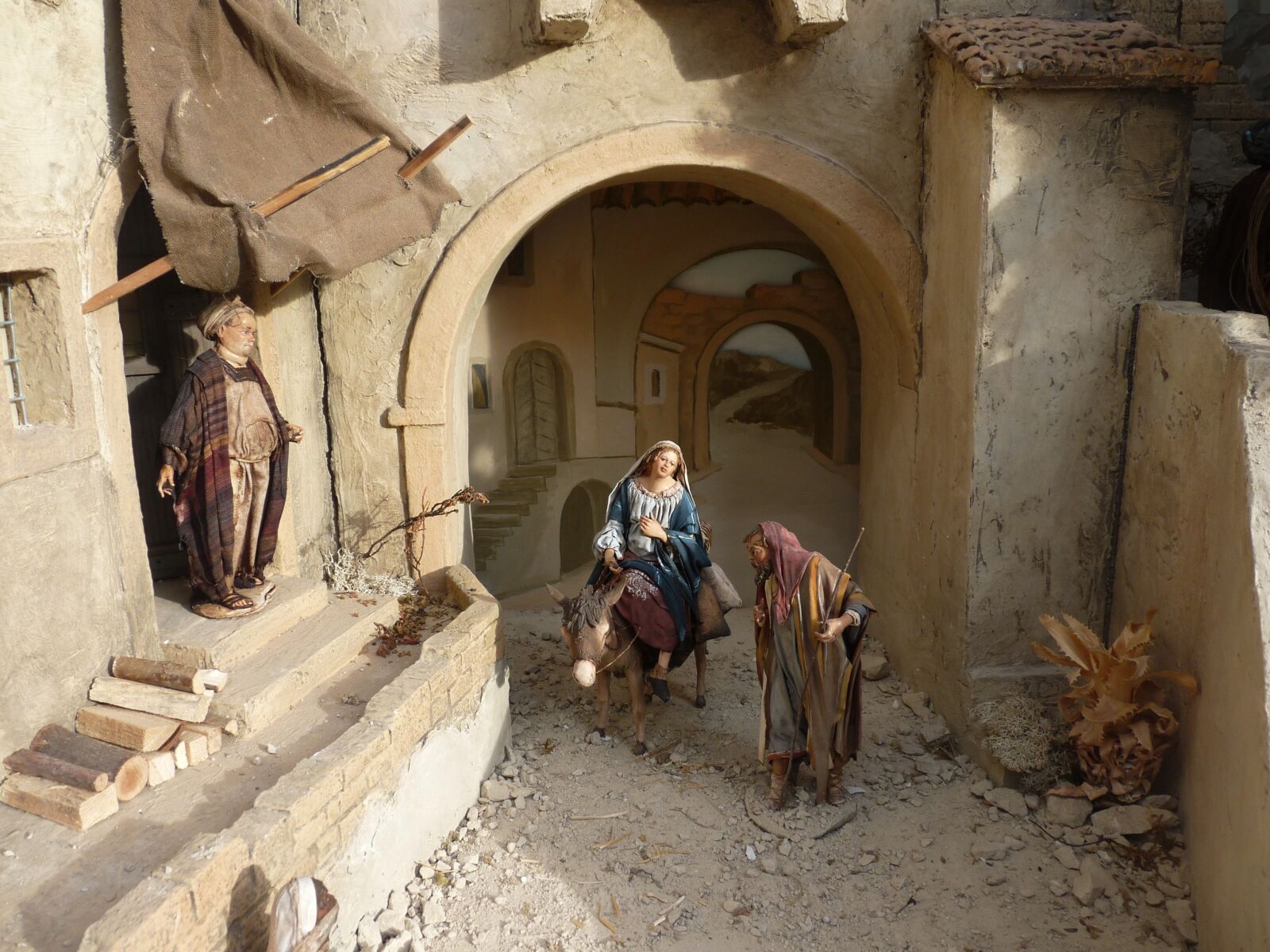 Panasonic Lumix DMC-FZ28 sample photo. Christmas, crib, nativity scene photography