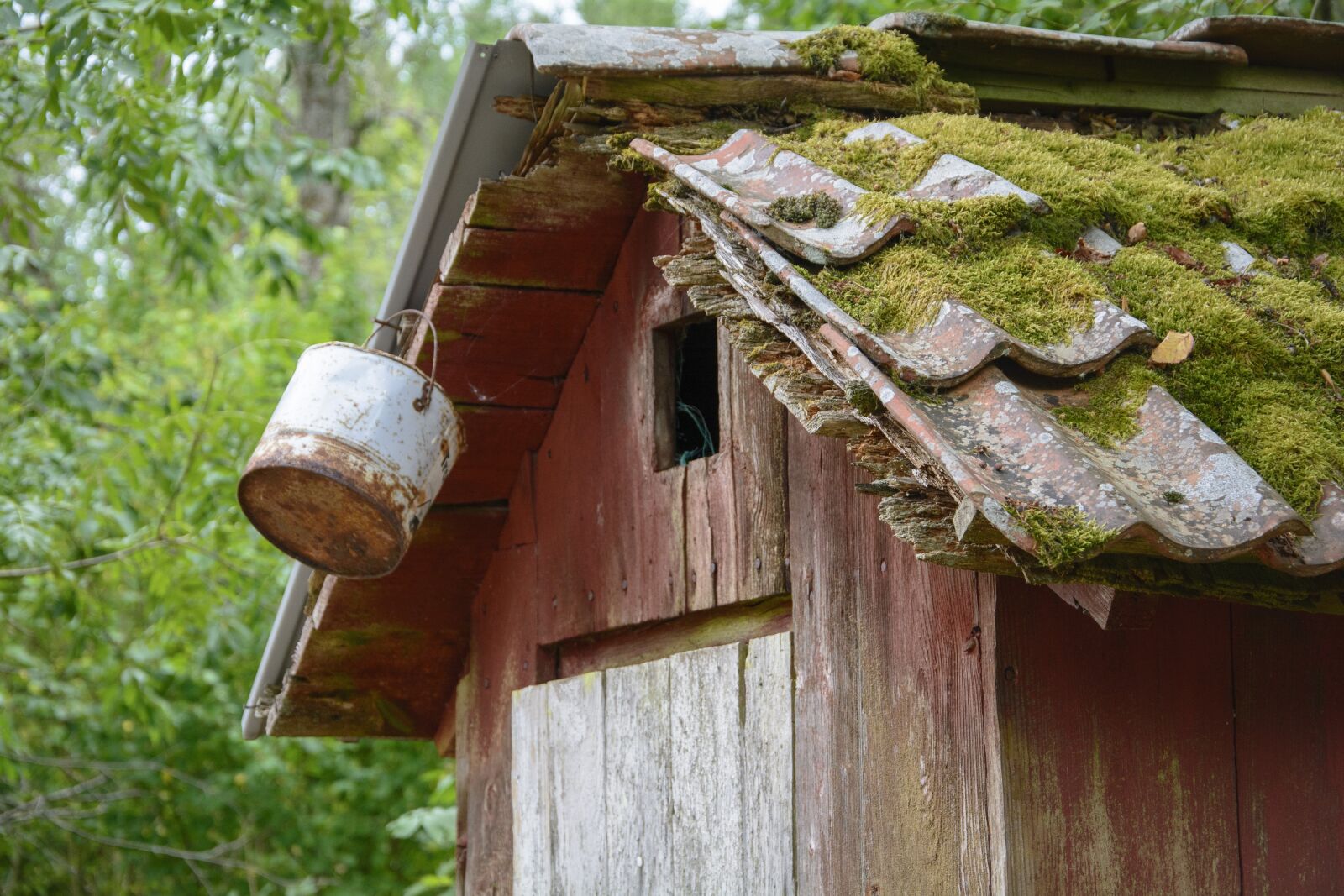 Nikon D7100 sample photo. Klohaeuschen, old, structure photography