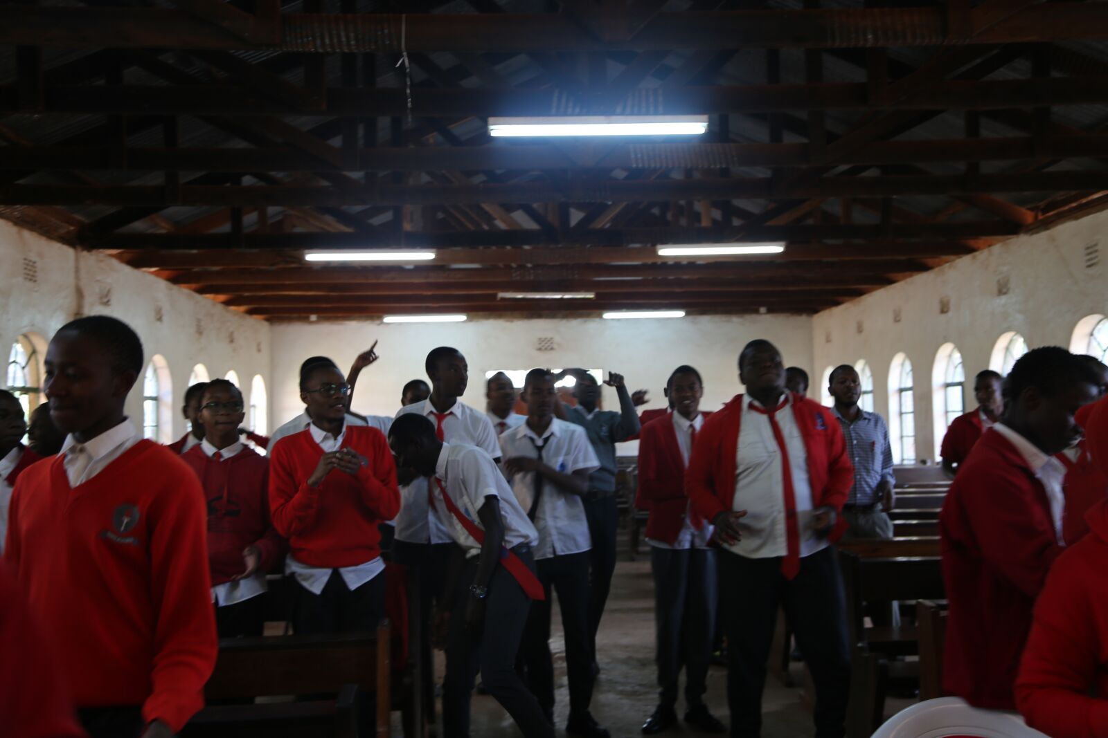Canon EOS 6D + Canon EF 24-105mm F4L IS USM sample photo. Students, kenya high school photography