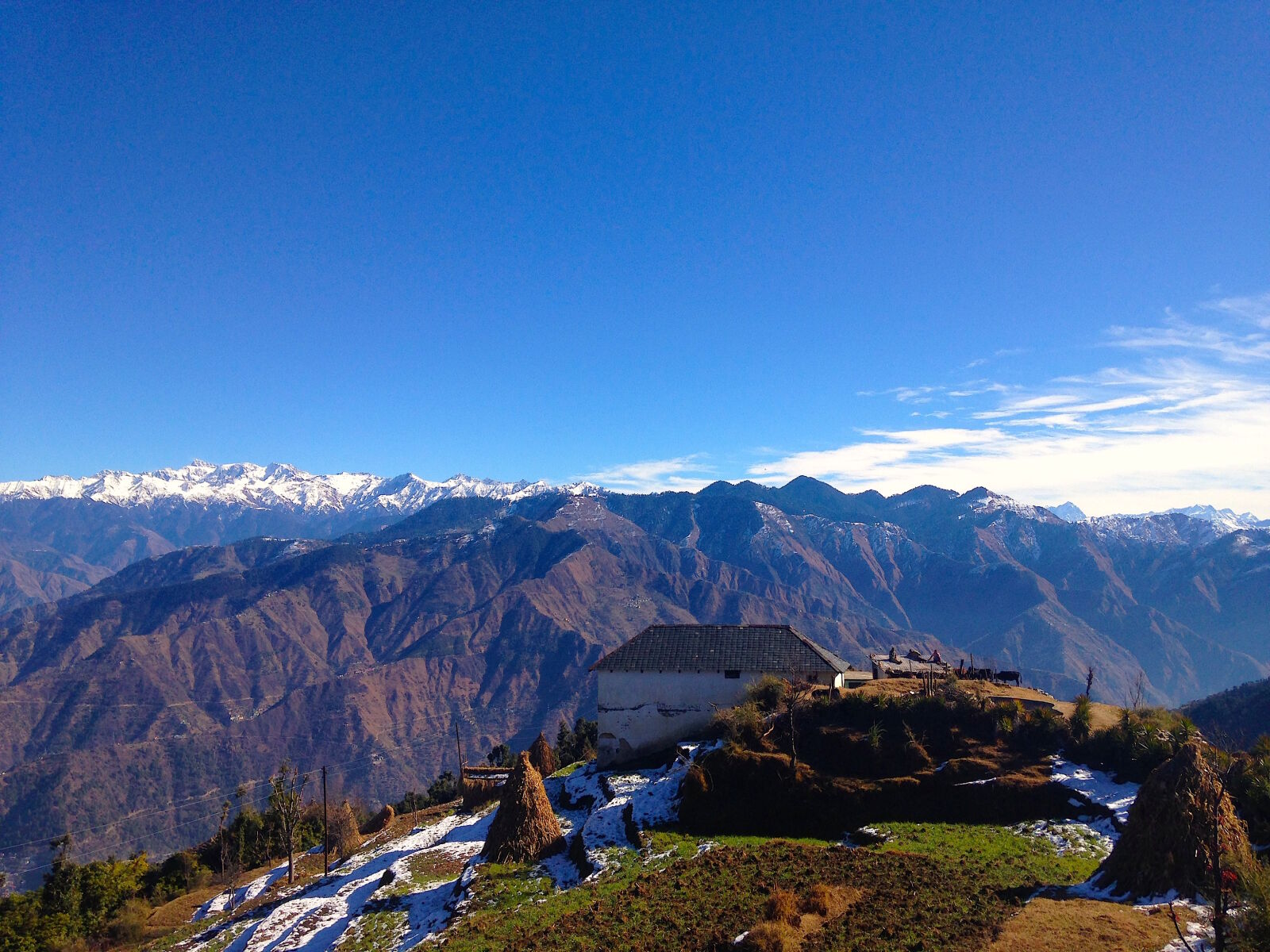 Apple iPhone 5c sample photo. Himalayan, village, house photography