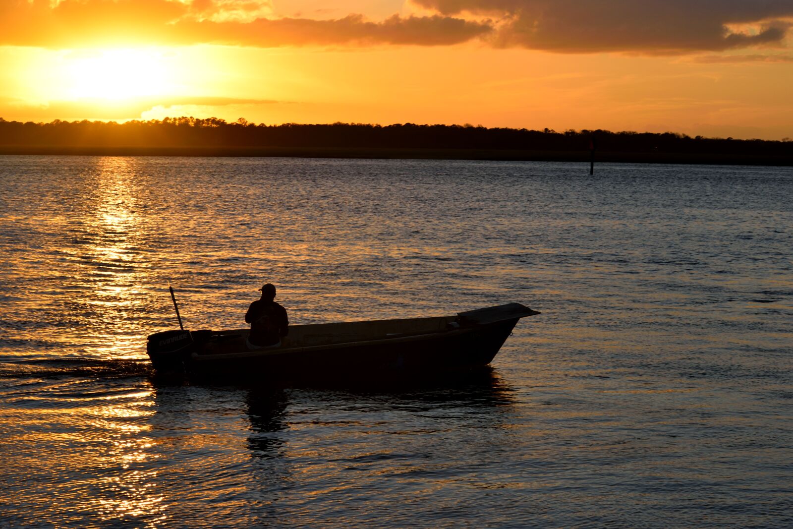 Nikon D3300 sample photo. Sunset, river, vilano beach photography