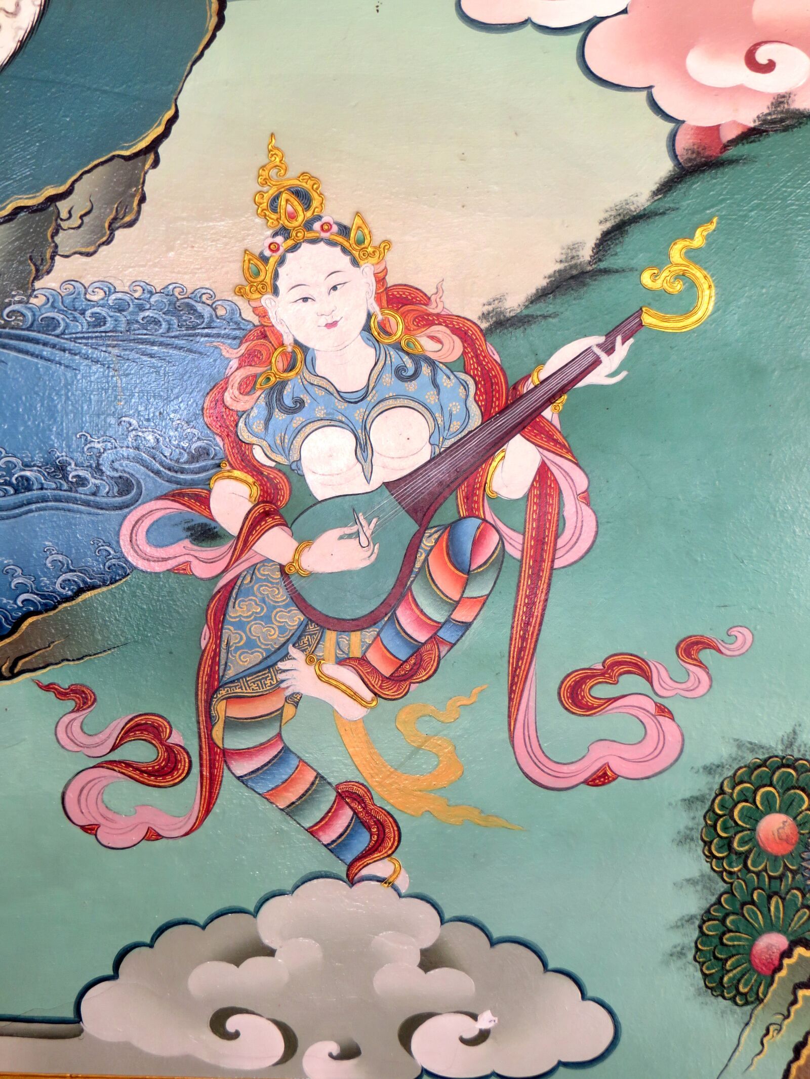 Canon PowerShot SX270 HS sample photo. Kathmandu, fresco, wall photography