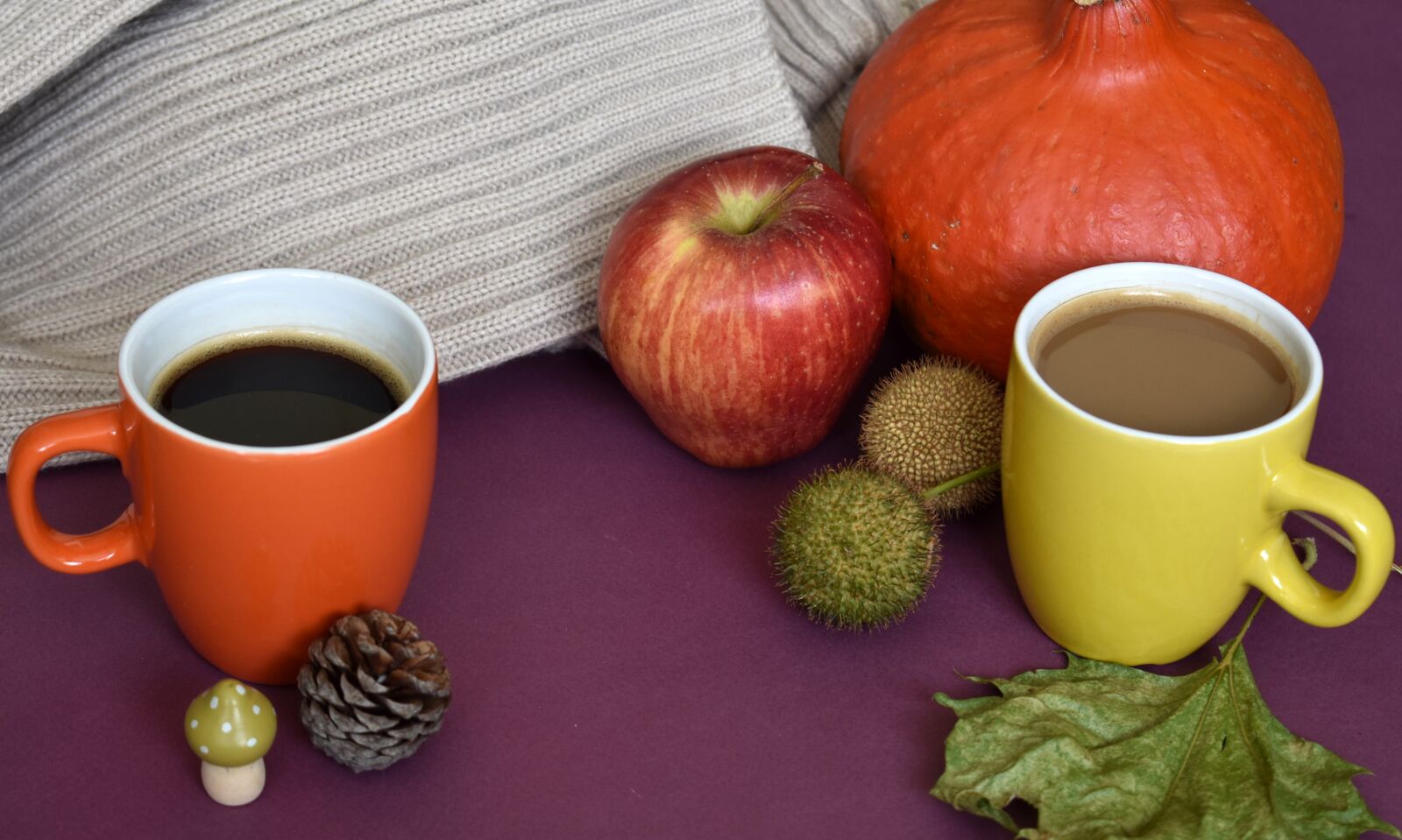 Nikon D3400 sample photo. Autumn, season, coffee photography