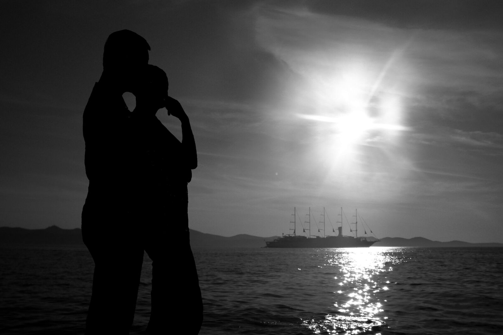 Canon EOS 70D sample photo. Steam, sun, ship photography