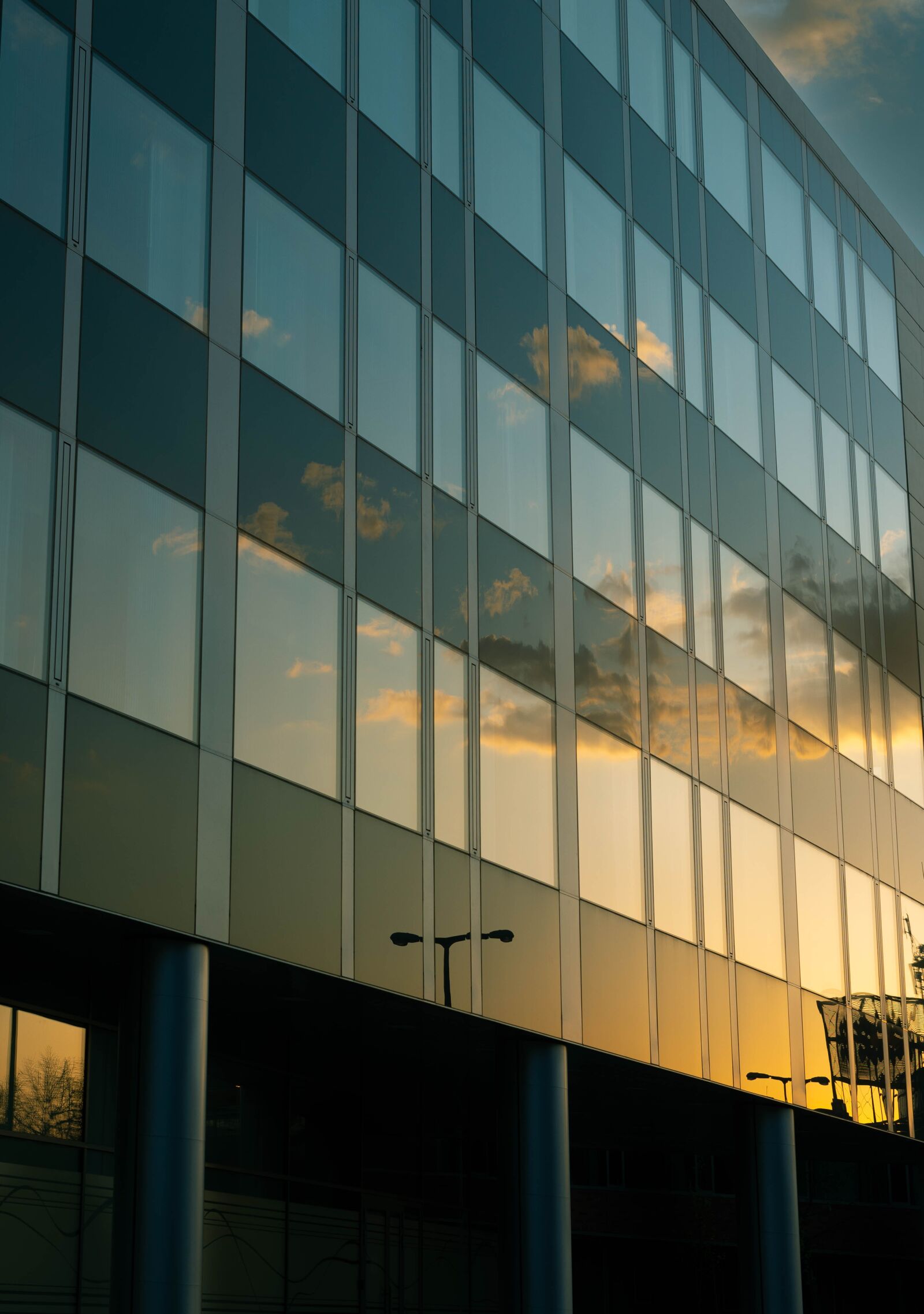 Nikon D610 sample photo. Sunset, reflection, blue photography