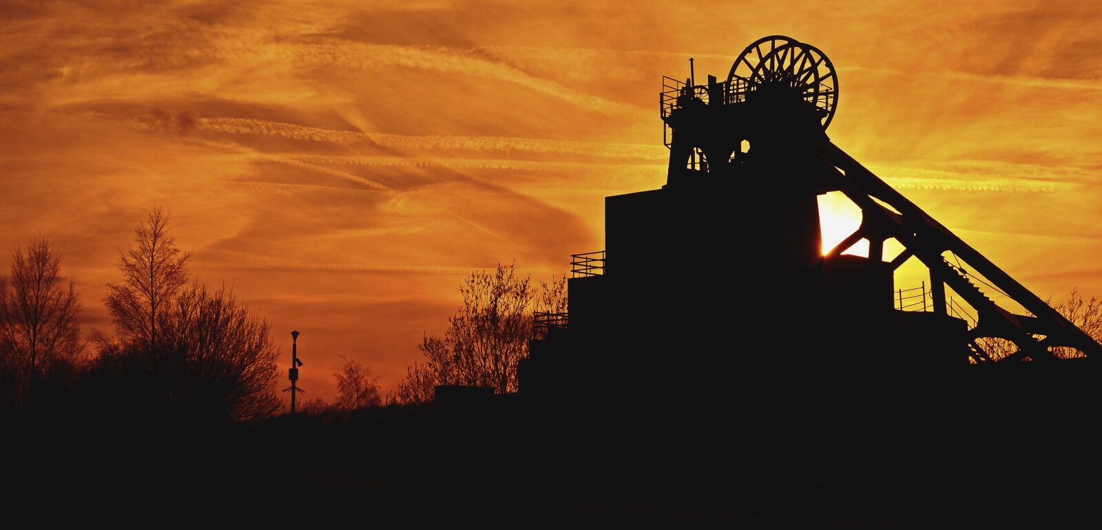 Nikon D5100 sample photo. Sunset, pit, nature photography