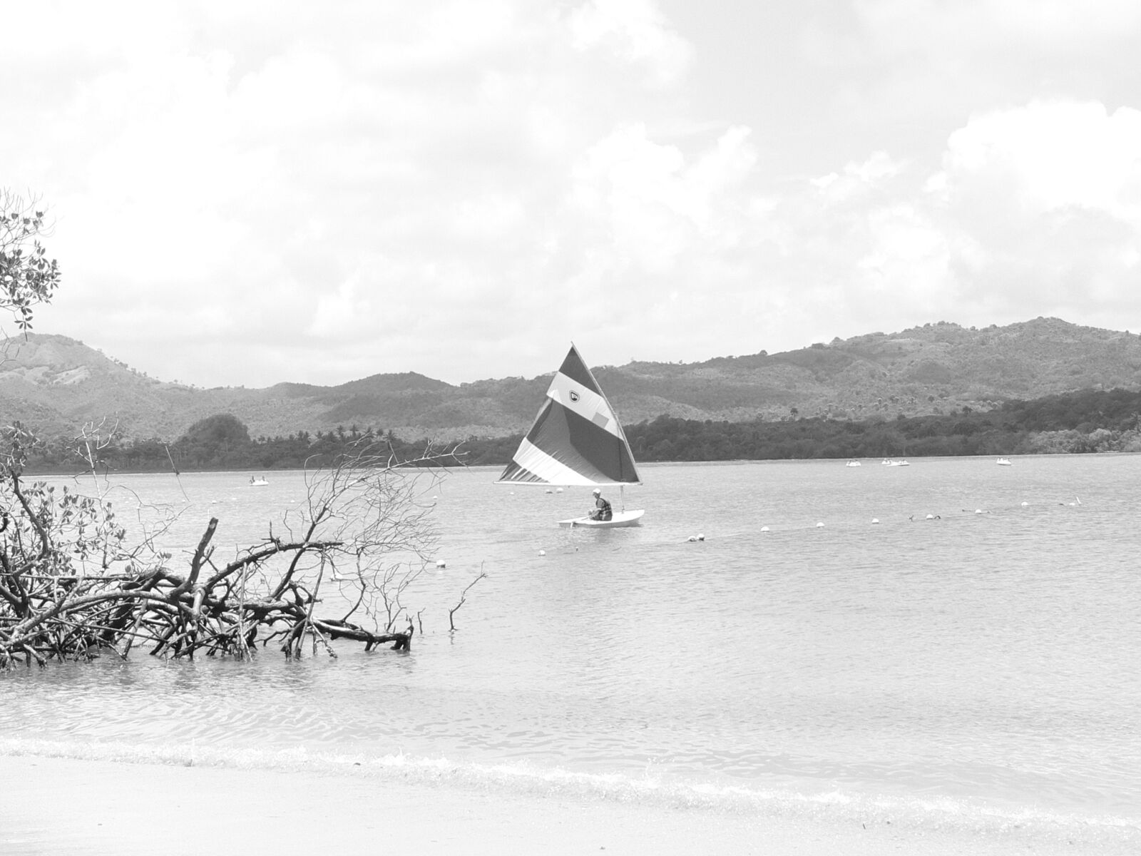 Panasonic DMC-FZ30 sample photo. Sails, sport, sea photography