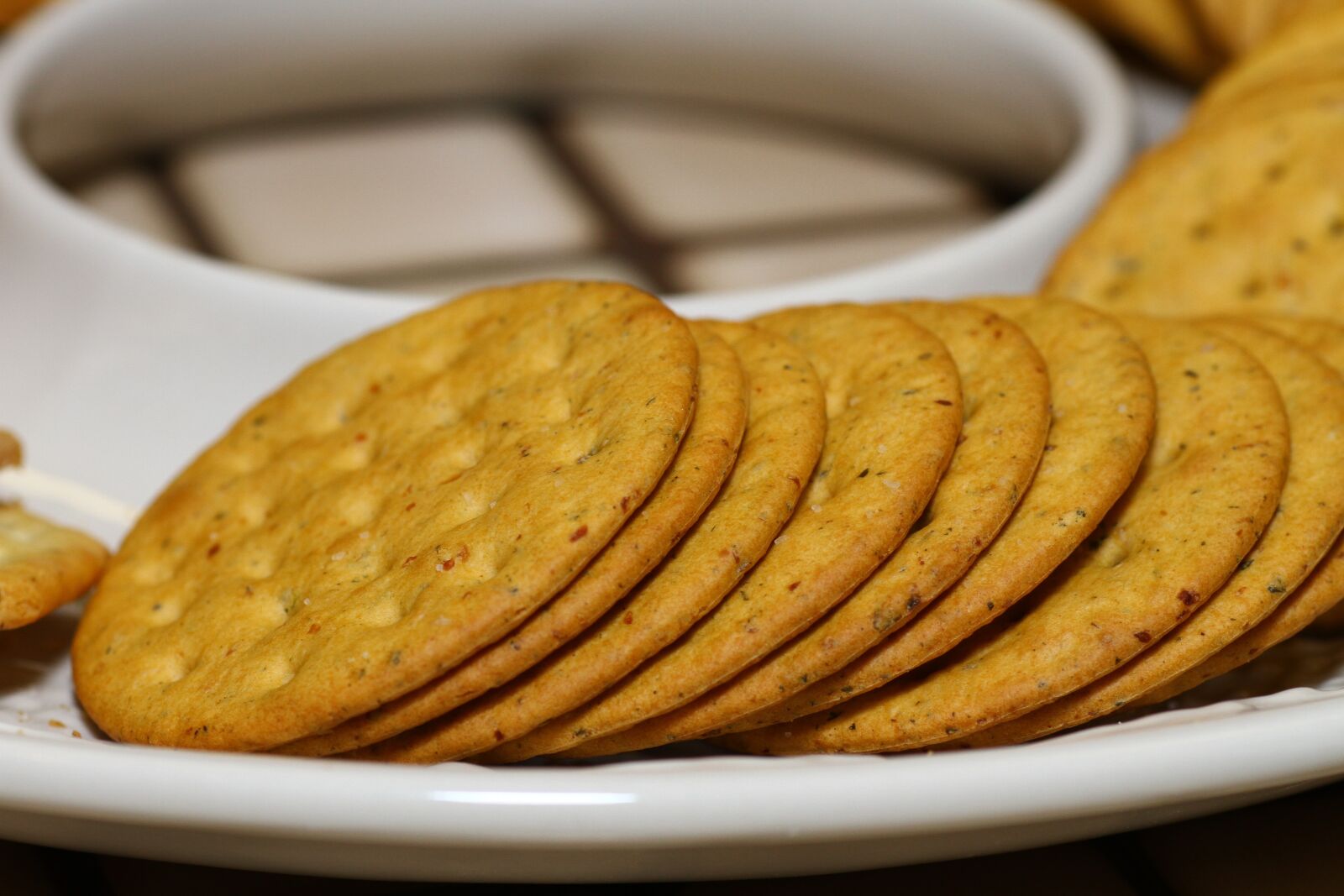 Canon EOS 7D sample photo. Crackers, breakfast, teatime photography