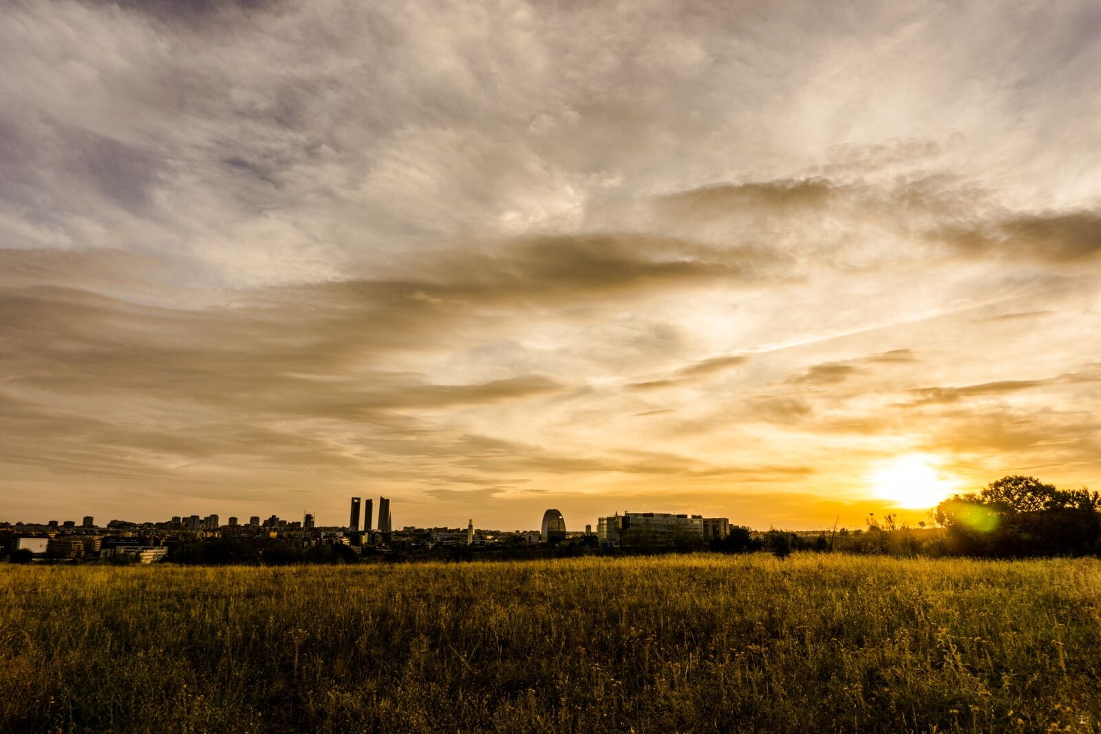 Sony a6000 sample photo. Sunset, nature, panoramic photography