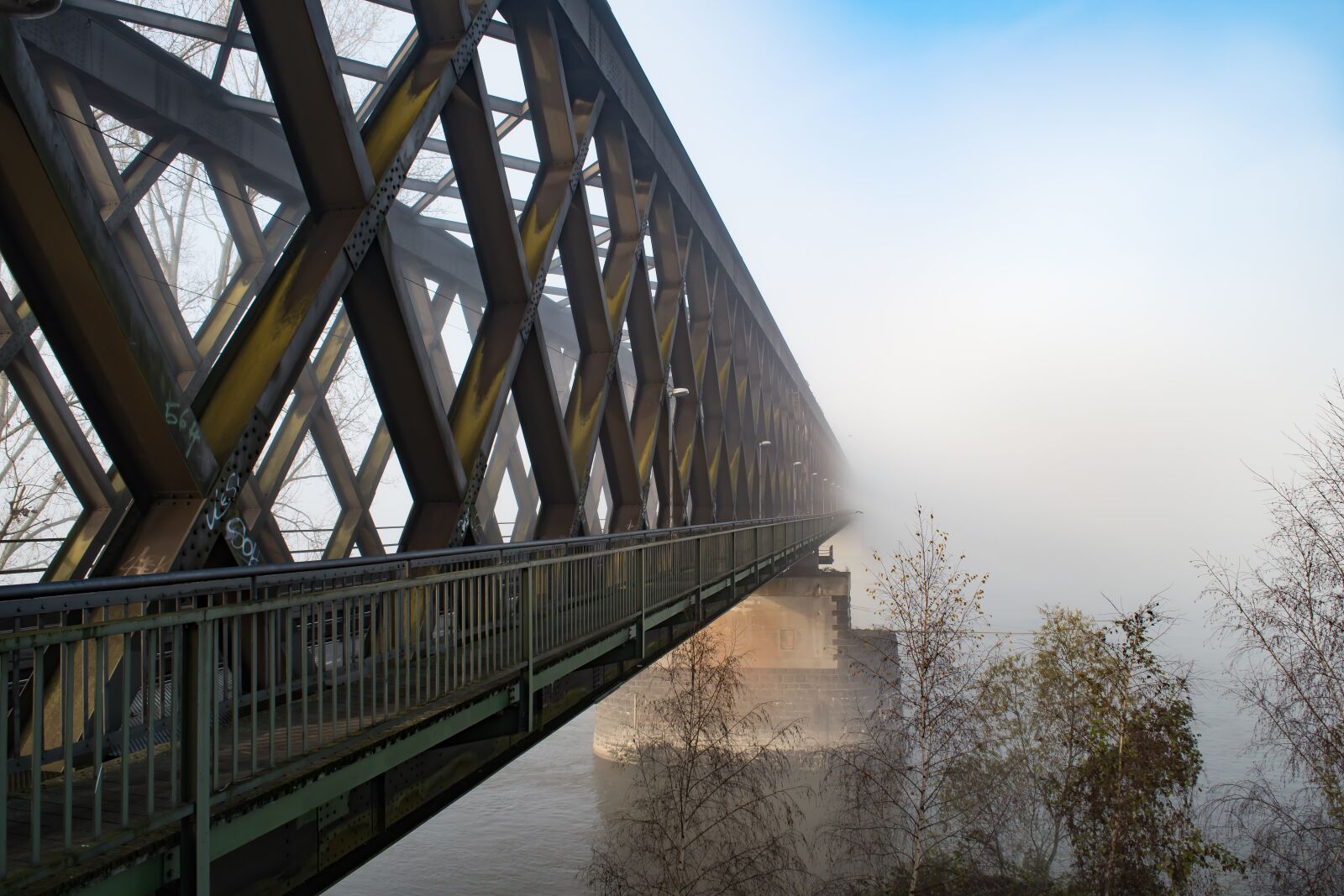 Nikon D5500 sample photo. Urmitz, bridge, rhine photography