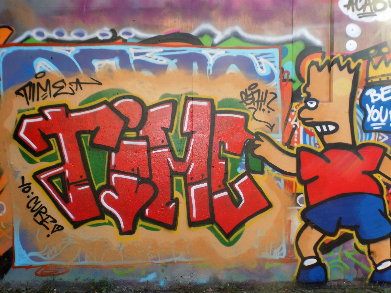 Nikon COOLPIX L340 sample photo. Graffiti, art, sprayer photography