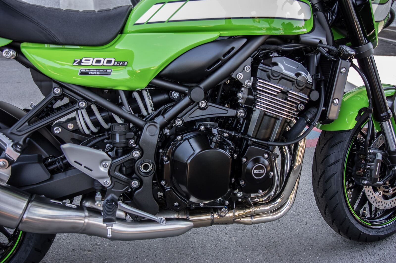 Pentax K-3 sample photo. Kawasaki, motorcycle engine, z900rs photography